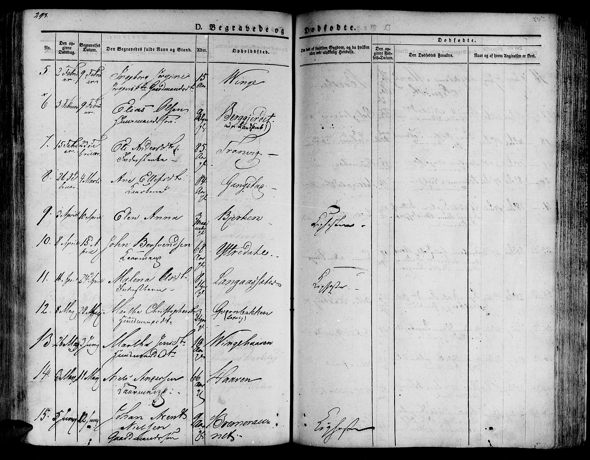 Ministerialprotokoller, klokkerbøker og fødselsregistre - Nord-Trøndelag, SAT/A-1458/701/L0006: Parish register (official) no. 701A06, 1825-1841, p. 293