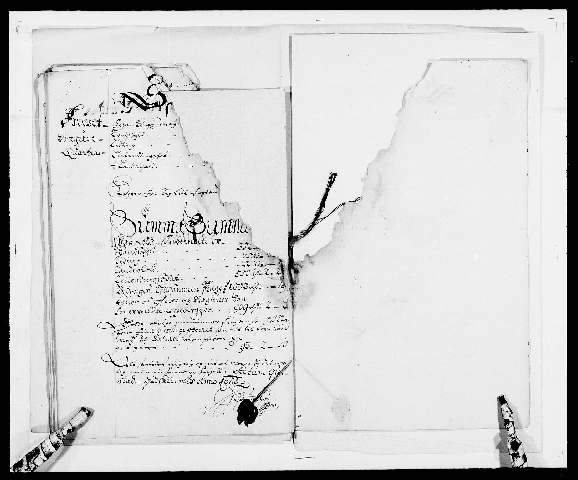 Rentekammeret inntil 1814, Reviderte regnskaper, Fogderegnskap, RA/EA-4092/R63/L4306: Fogderegnskap Inderøy, 1687-1689, p. 361