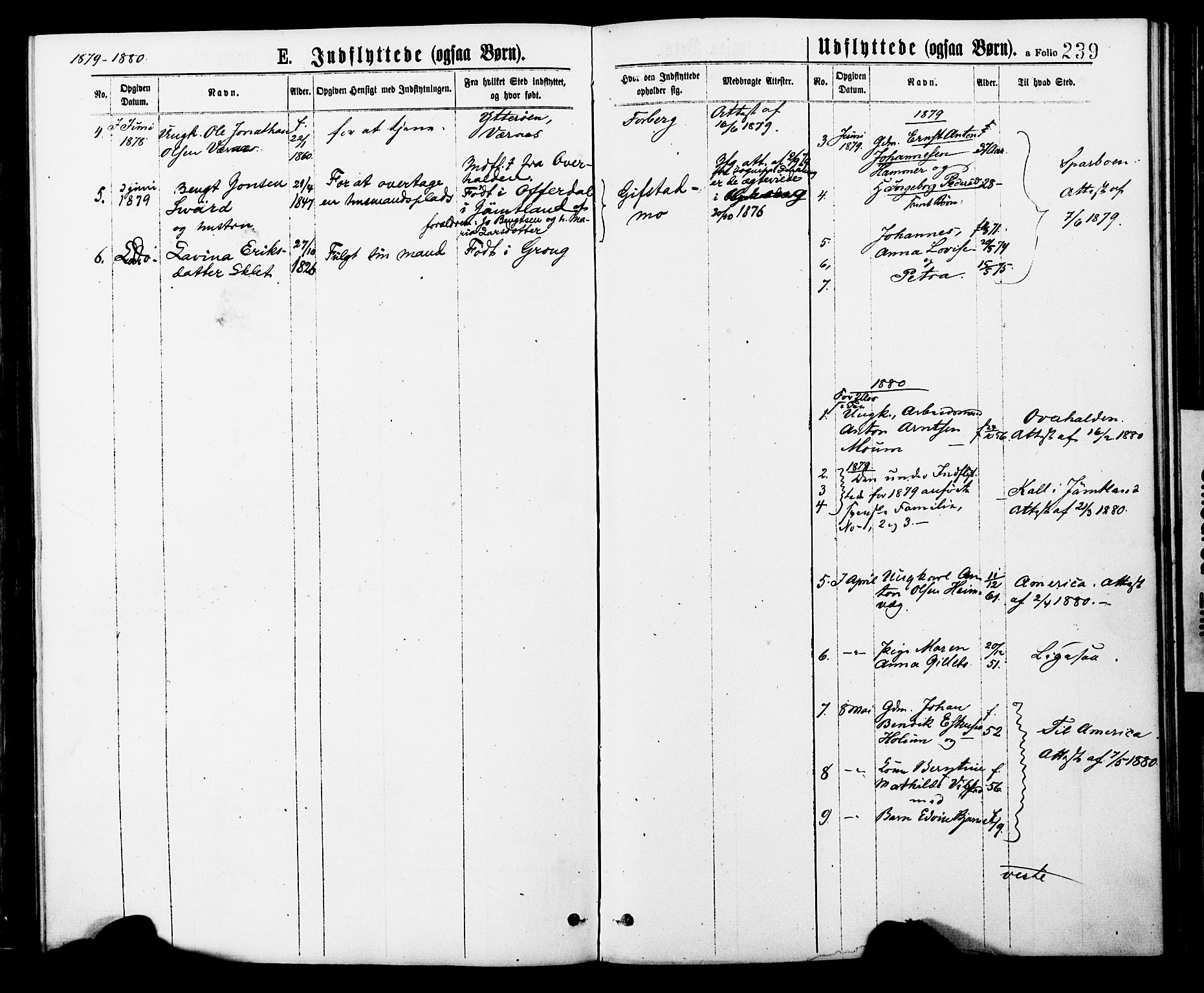Ministerialprotokoller, klokkerbøker og fødselsregistre - Nord-Trøndelag, SAT/A-1458/749/L0473: Parish register (official) no. 749A07, 1873-1887, p. 239