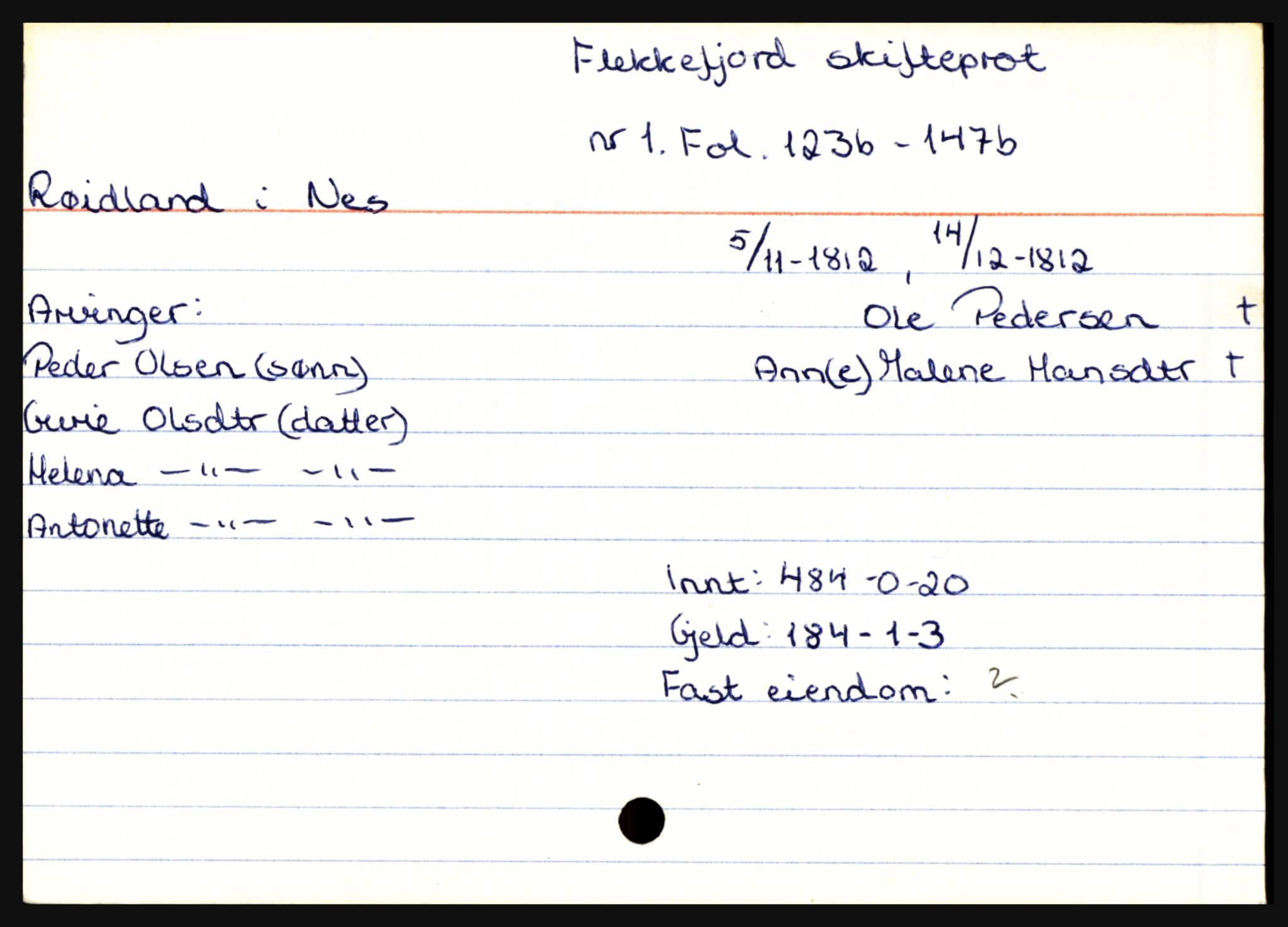 Flekkefjord sorenskriveri, AV/SAK-1221-0001/H, p. 1241