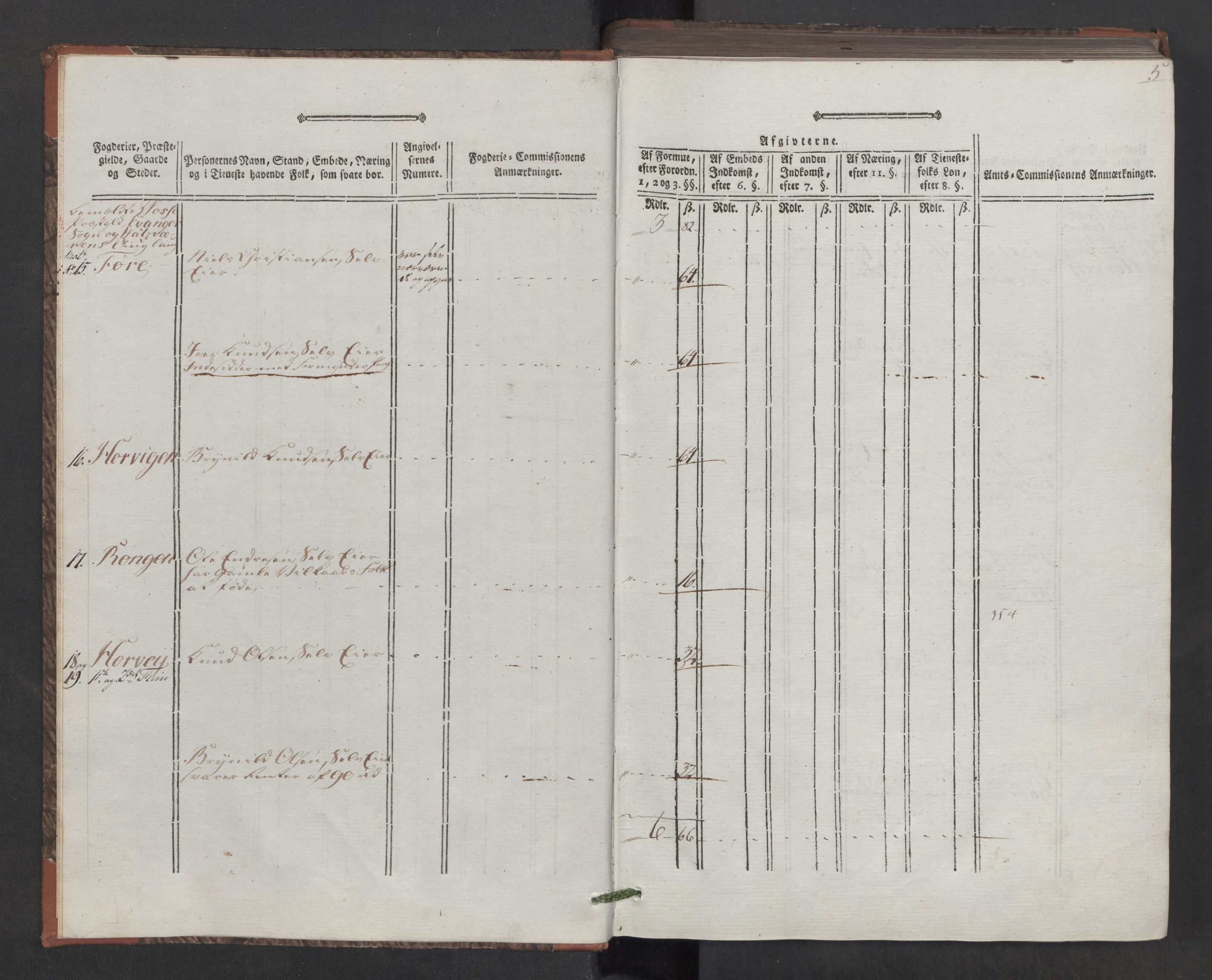 Rentekammeret inntil 1814, Reviderte regnskaper, Mindre regnskaper, AV/RA-EA-4068/Rf/Rfe/L0030: Nordhordland og Voss fogderi, 1789, p. 5