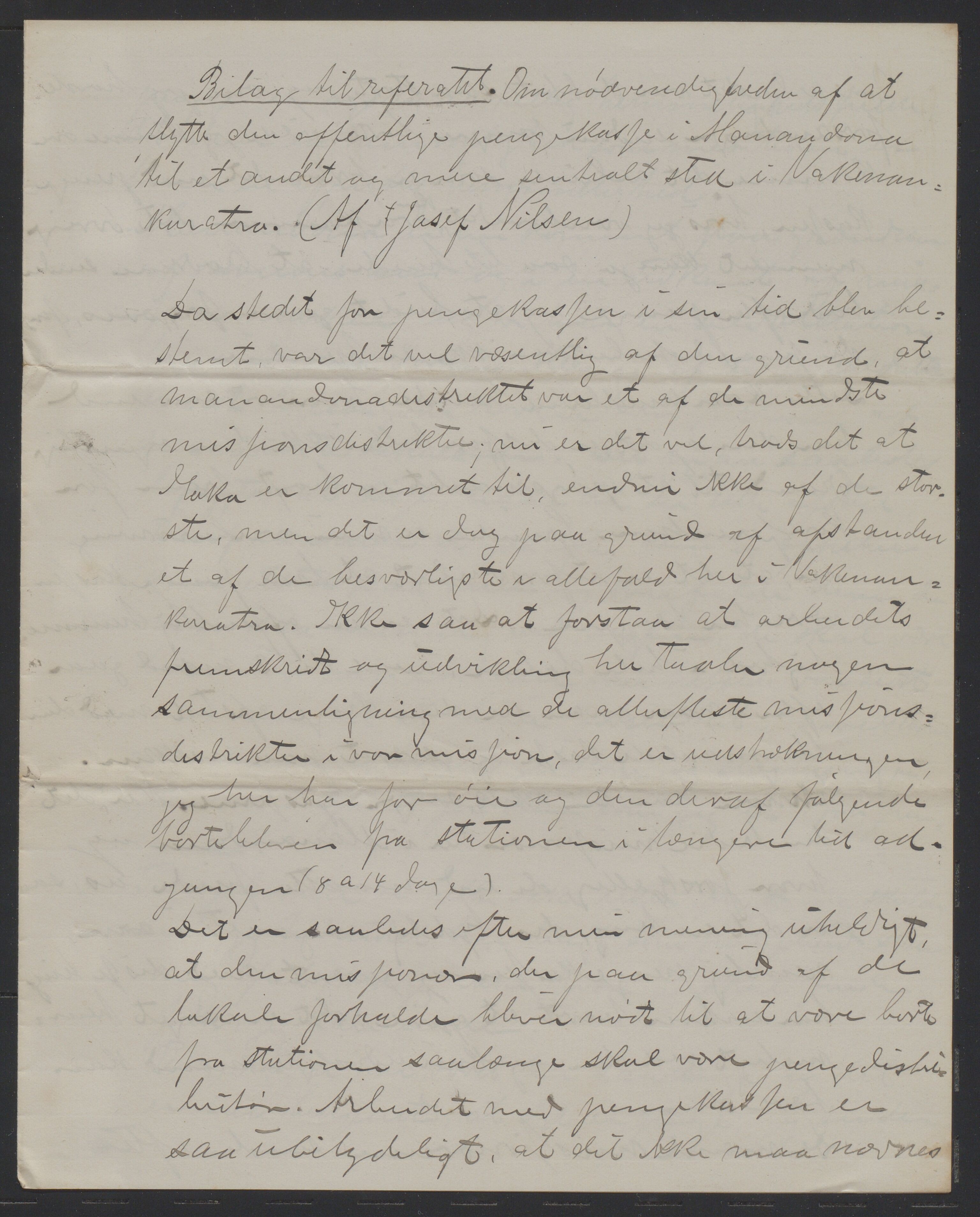 Det Norske Misjonsselskap - hovedadministrasjonen, VID/MA-A-1045/D/Da/Daa/L0037/0002: Konferansereferat og årsberetninger / Konferansereferat fra Madagaskar Innland., 1887