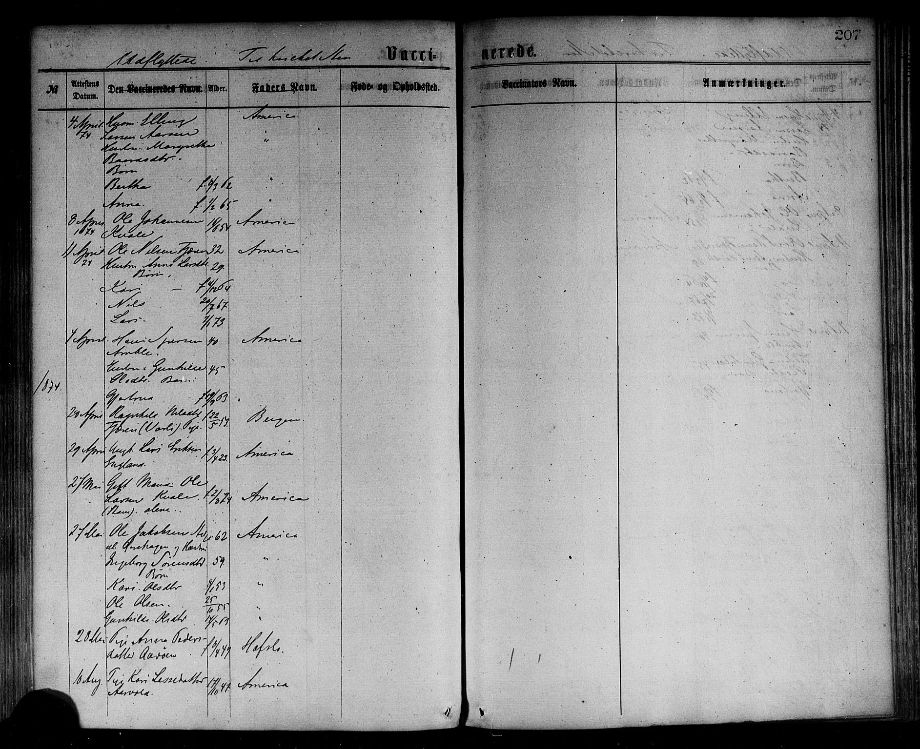 Sogndal sokneprestembete, AV/SAB-A-81301/H/Haa/Haaa/L0014: Parish register (official) no. A 14, 1864-1877, p. 207