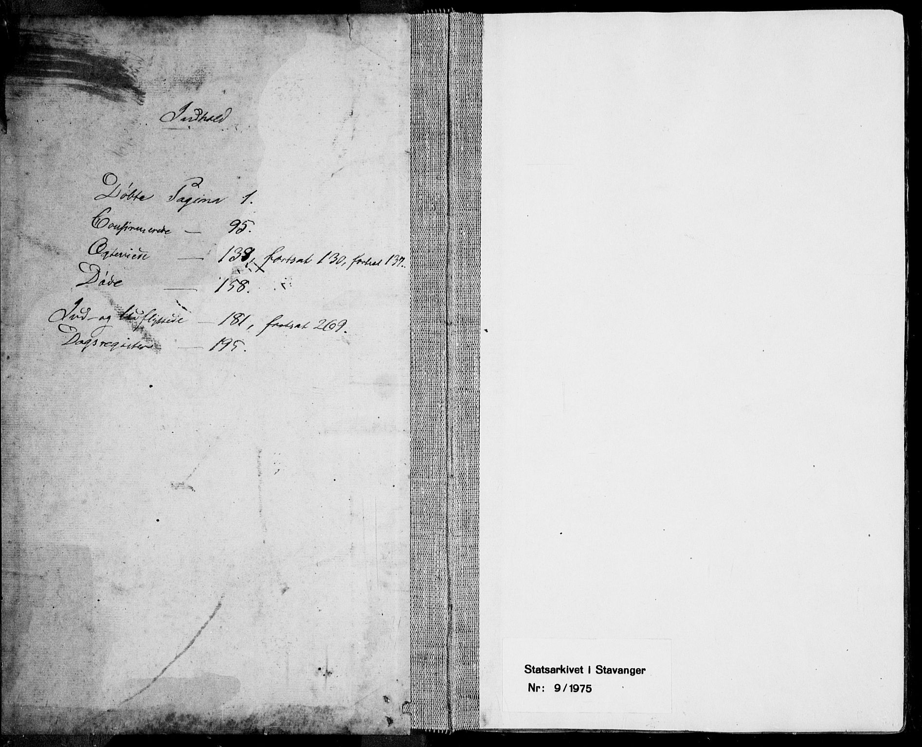 Nedstrand sokneprestkontor, SAST/A-101841/01/IV: Parish register (official) no. A 8, 1839-1860
