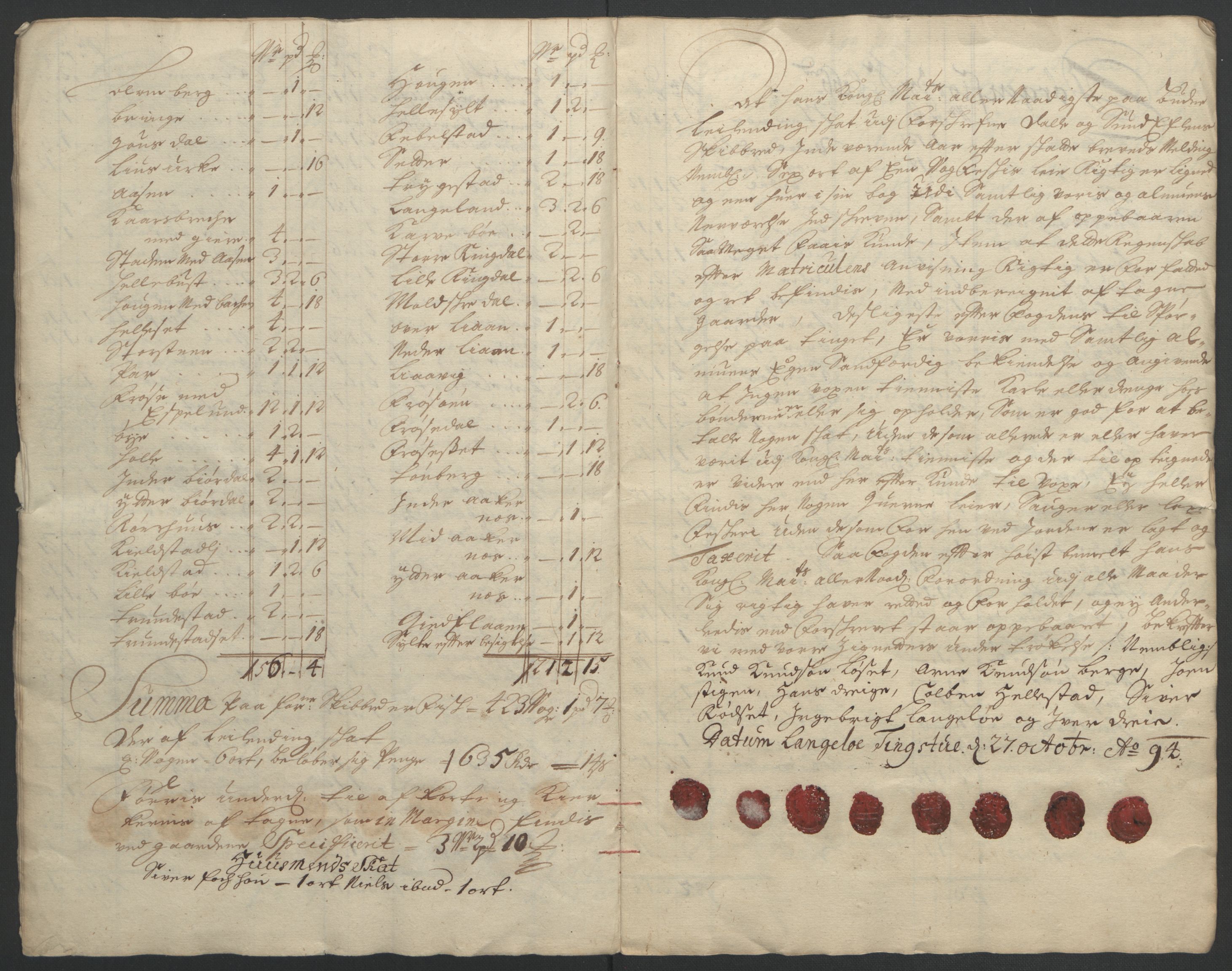 Rentekammeret inntil 1814, Reviderte regnskaper, Fogderegnskap, AV/RA-EA-4092/R54/L3555: Fogderegnskap Sunnmøre, 1694-1695, p. 23