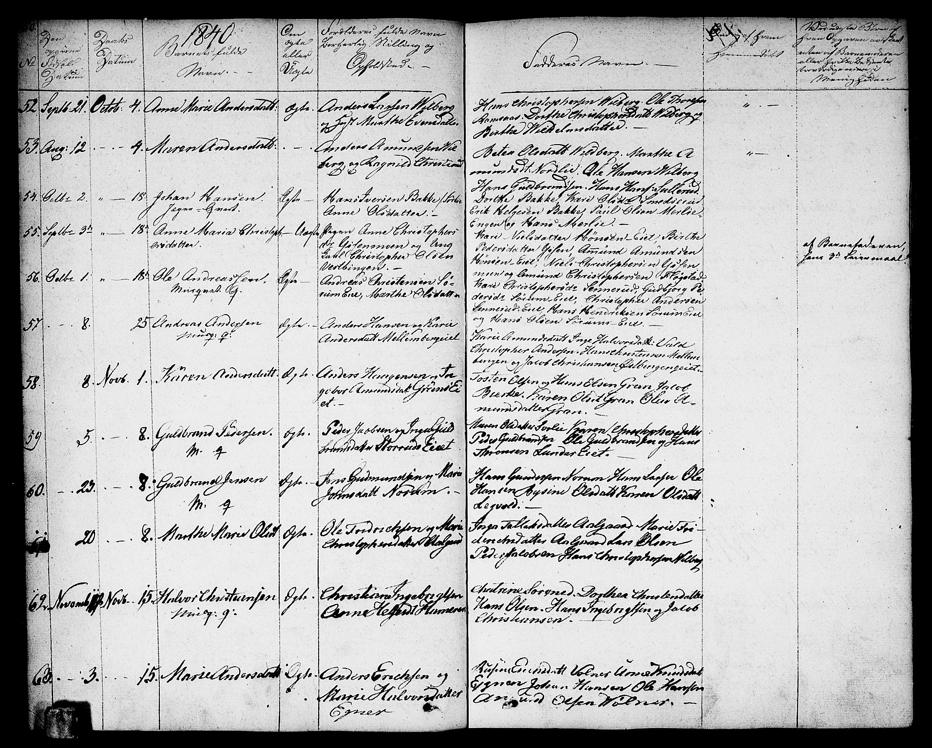 Sørum prestekontor Kirkebøker, AV/SAO-A-10303/F/Fa/L0004: Parish register (official) no. I 4, 1829-1845, p. 50