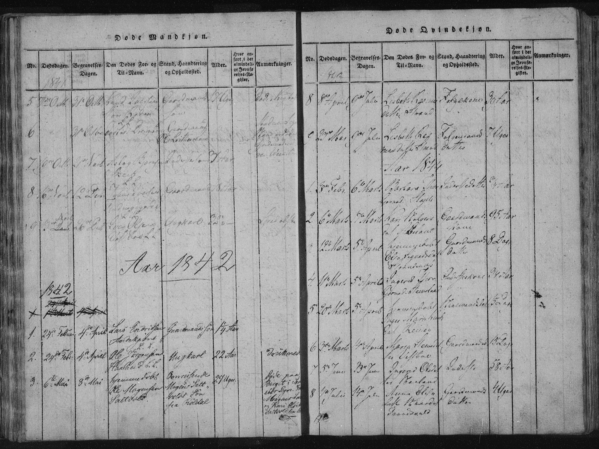 Vikedal sokneprestkontor, SAST/A-101840/01/IV: Parish register (official) no. A 4, 1816-1850, p. 112