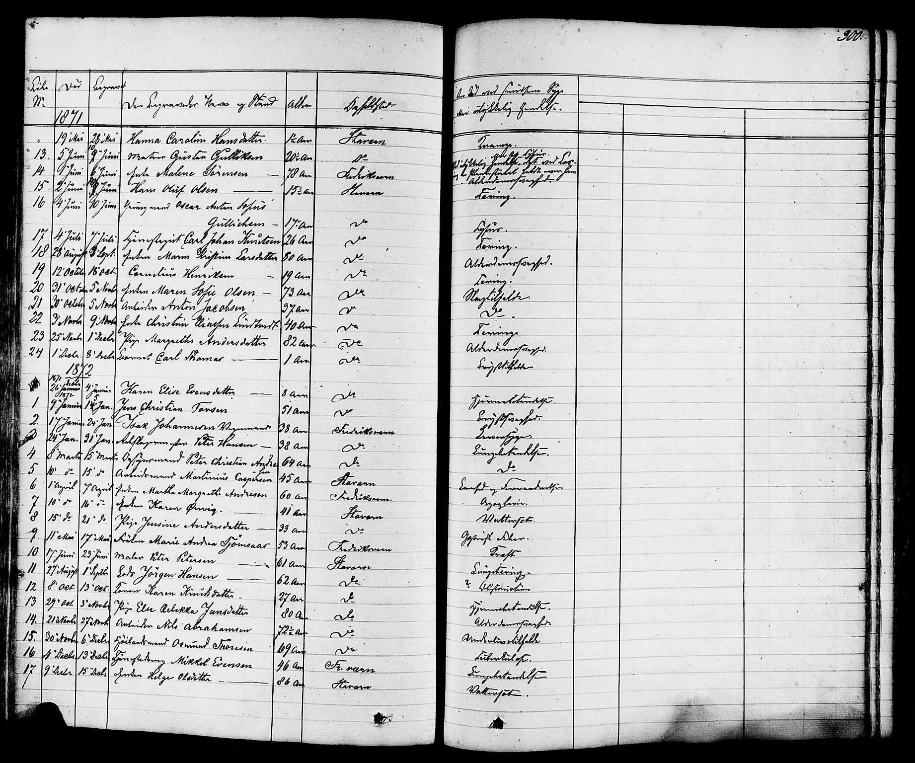 Stavern kirkebøker, SAKO/A-318/F/Fa/L0007: Parish register (official) no. 7, 1840-1877, p. 300