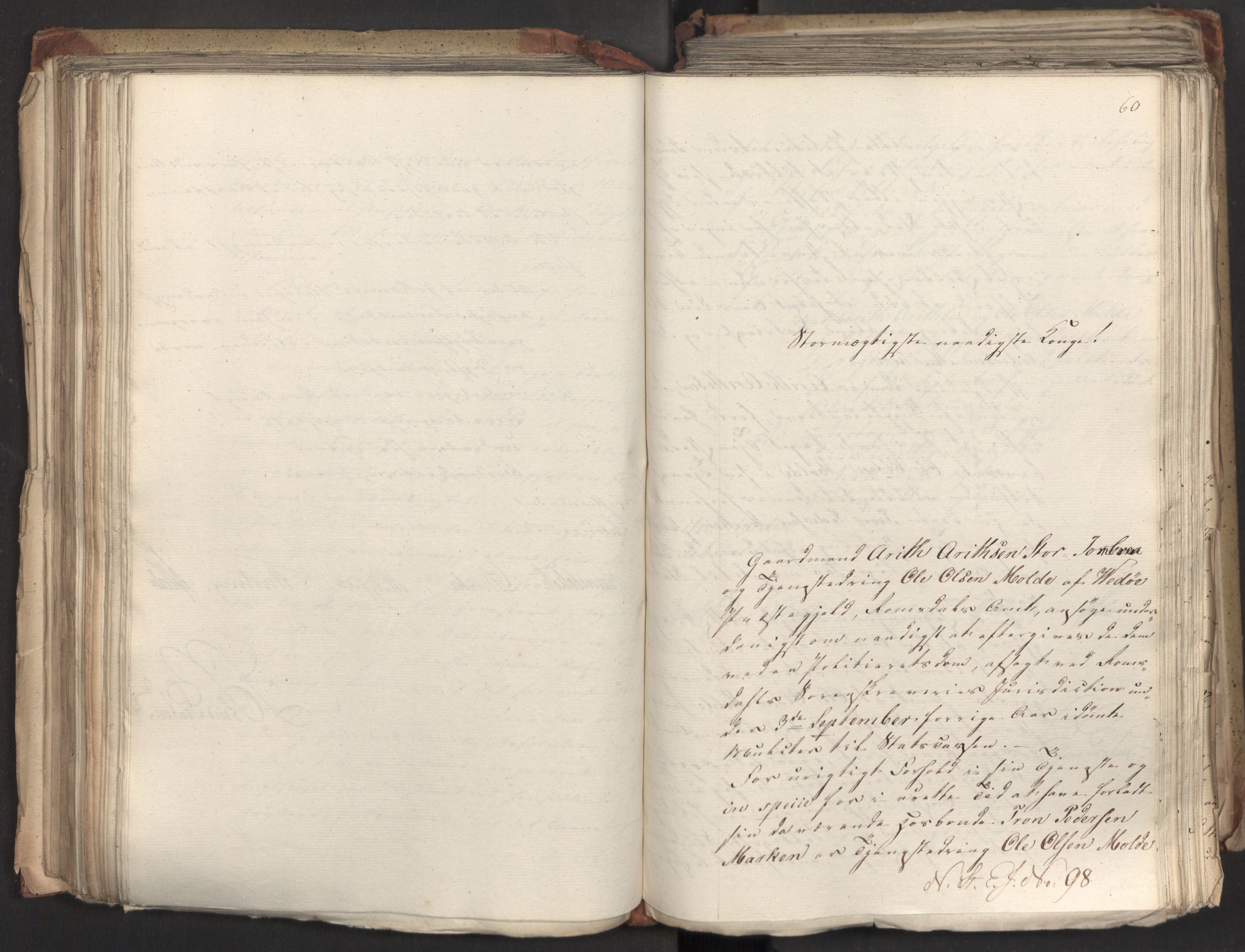 Statsrådsavdelingen i Stockholm, AV/RA-S-1003/D/Da/L0033: Regjeringsinnstillinger nr. 1-274, 1823, p. 262