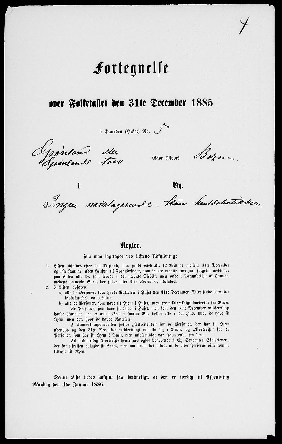 RA, 1885 census for 0301 Kristiania, 1885, p. 6702