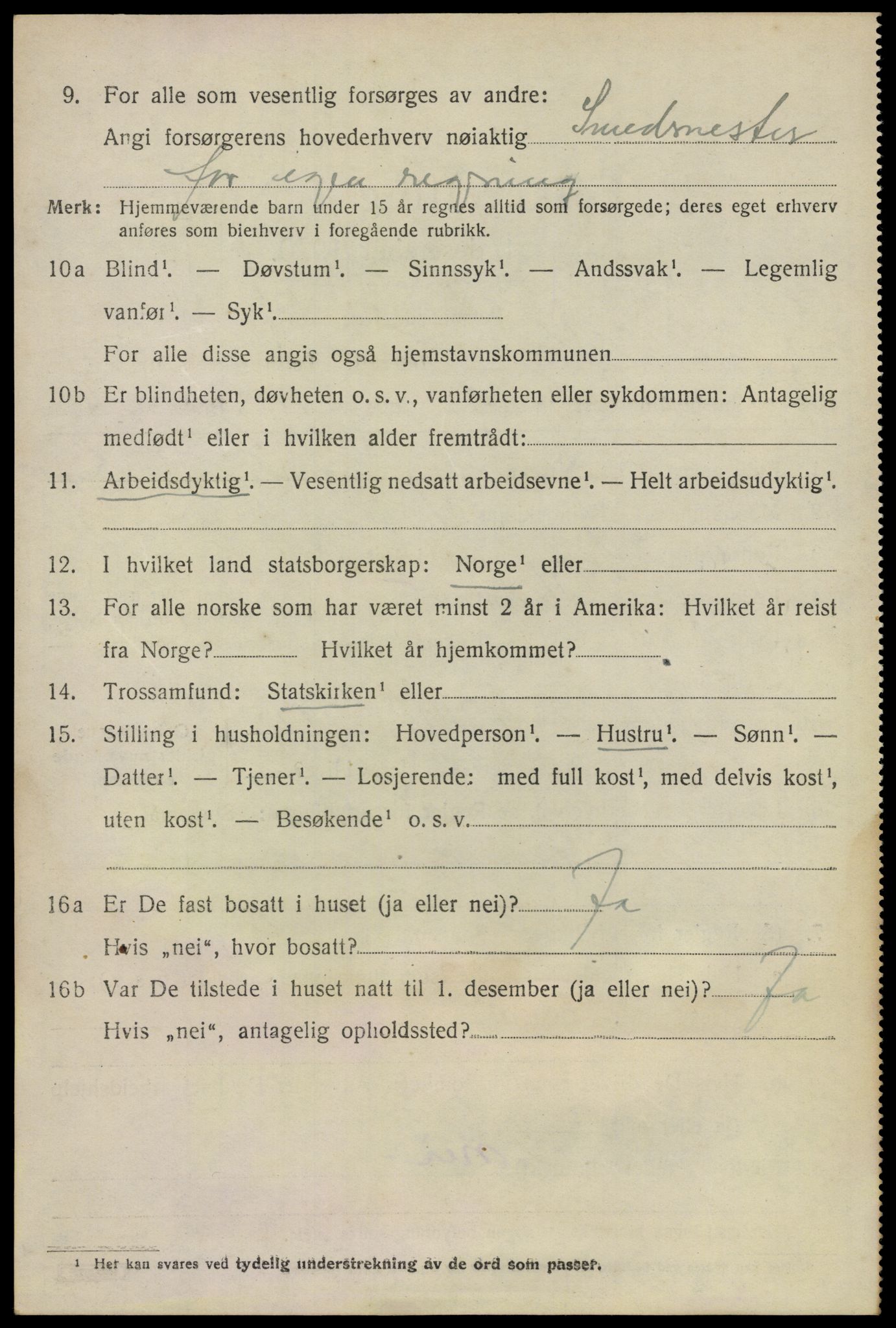 SAO, 1920 census for Lørenskog, 1920, p. 4806