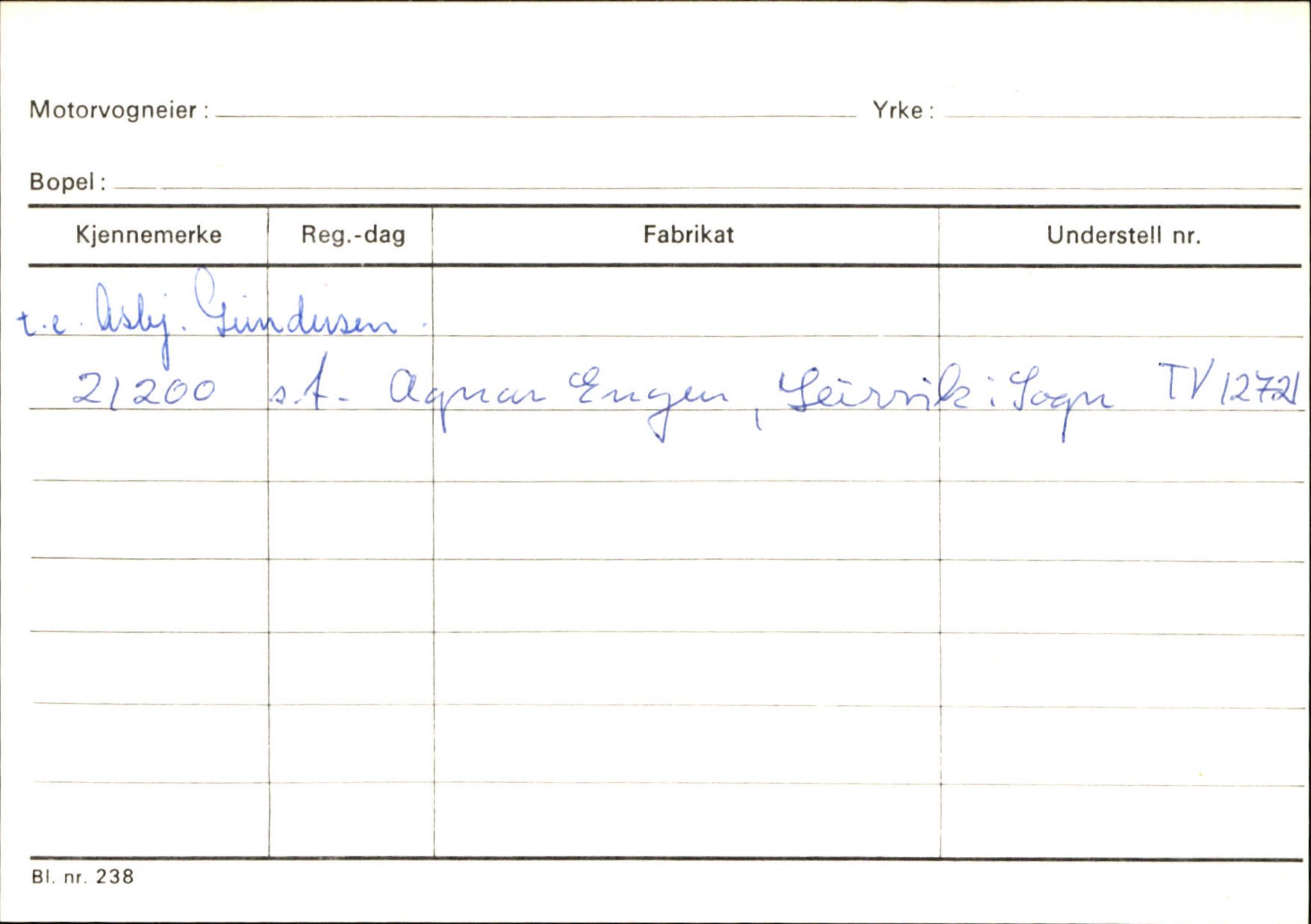 Statens vegvesen, Sogn og Fjordane vegkontor, SAB/A-5301/4/F/L0126: Eigarregister Fjaler M-Å. Leikanger A-Å, 1945-1975, p. 663