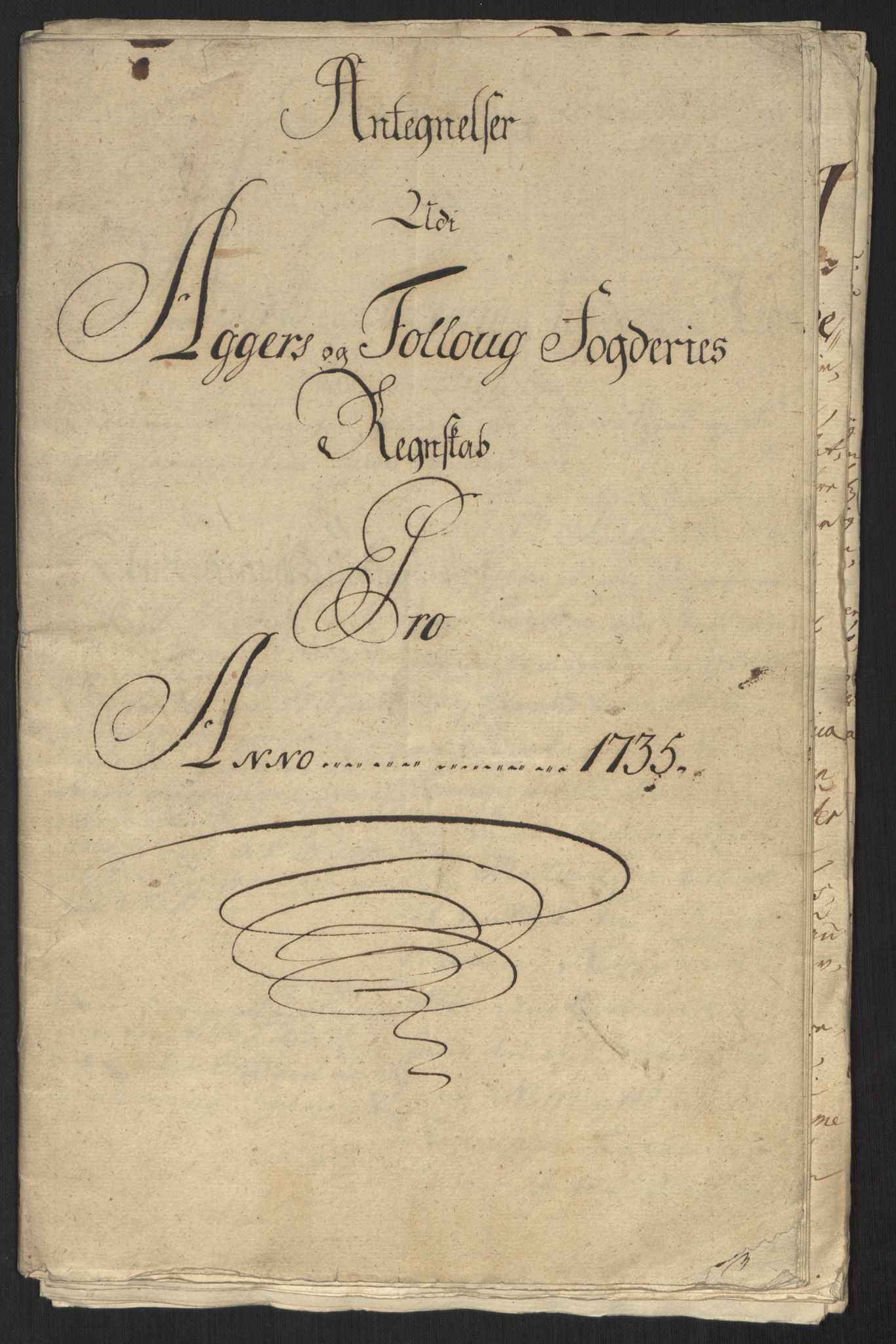 Rentekammeret inntil 1814, Reviderte regnskaper, Fogderegnskap, AV/RA-EA-4092/R10/L0474: Fogderegnskap Aker og Follo, 1735, p. 228