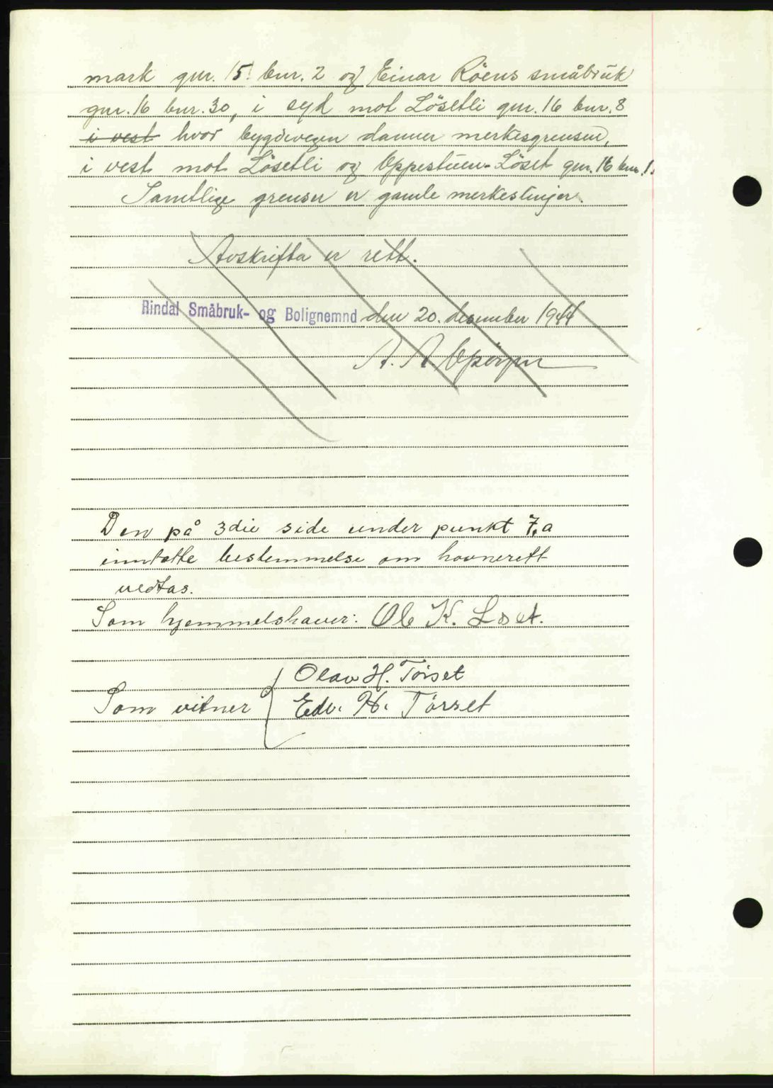 Nordmøre sorenskriveri, AV/SAT-A-4132/1/2/2Ca: Mortgage book no. A102, 1946-1946, Diary no: : 1477/1946