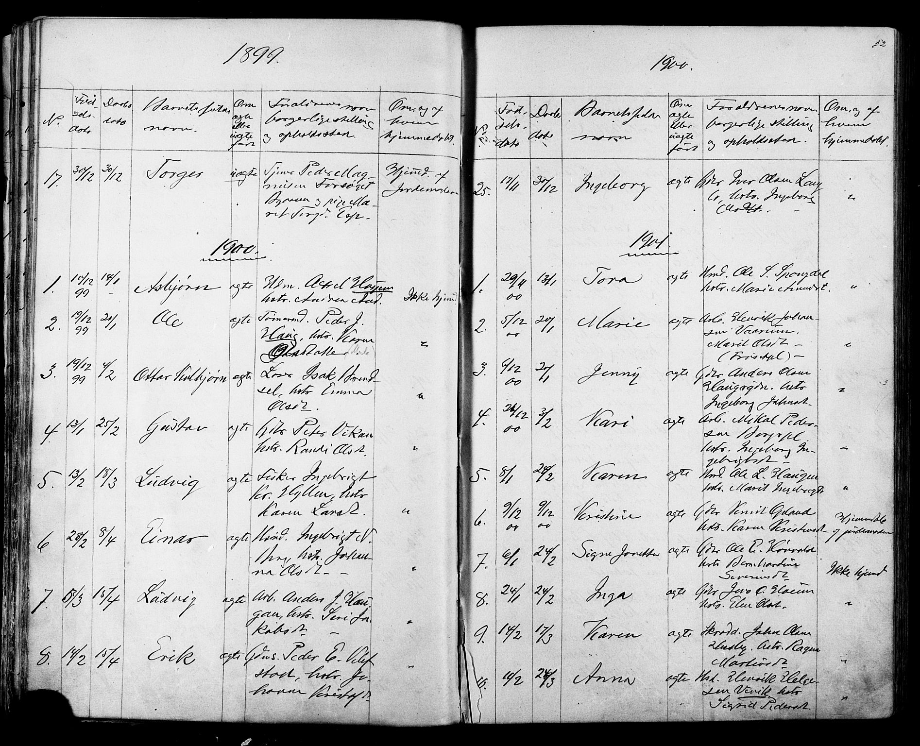 Ministerialprotokoller, klokkerbøker og fødselsregistre - Sør-Trøndelag, SAT/A-1456/612/L0387: Parish register (copy) no. 612C03, 1874-1908, p. 52