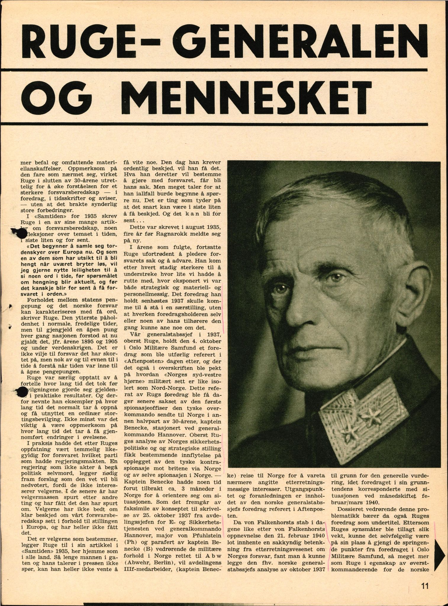 Forsvaret, Forsvarets krigshistoriske avdeling, AV/RA-RAFA-2017/Y/Yf/L0199: II-C-11-2101  -  Kapitulasjonen i 1940, 1940-1971, p. 103