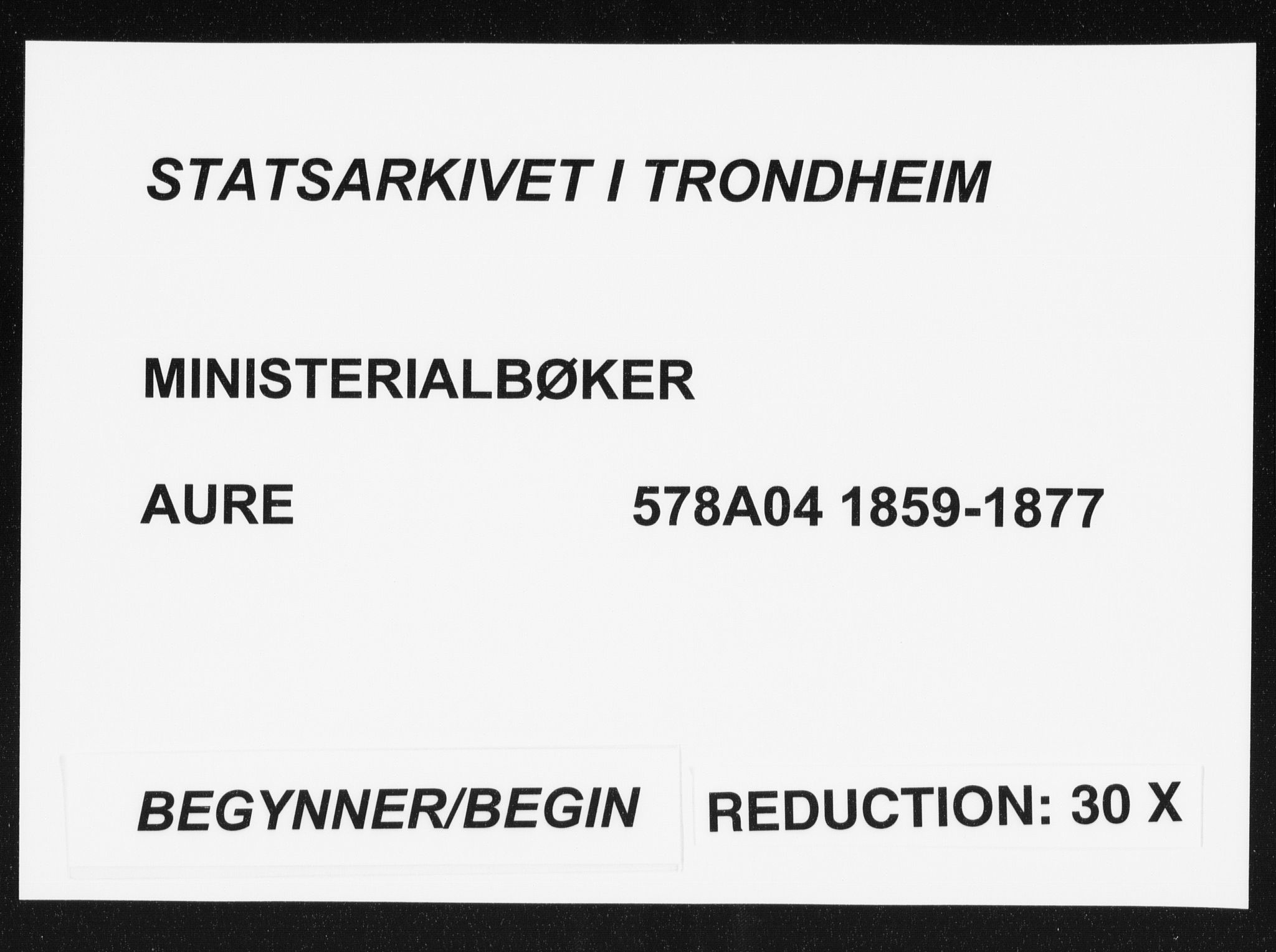 Ministerialprotokoller, klokkerbøker og fødselsregistre - Møre og Romsdal, SAT/A-1454/578/L0905: Parish register (official) no. 578A04, 1859-1877