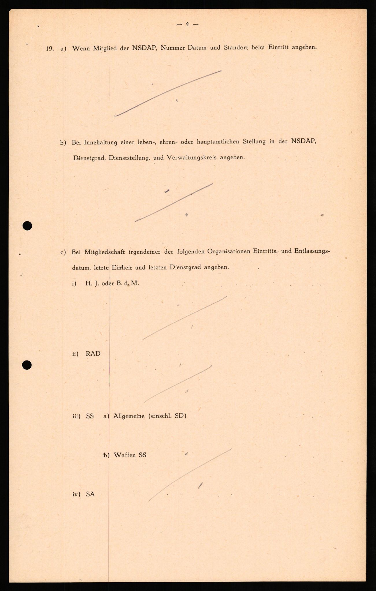 Forsvaret, Forsvarets overkommando II, AV/RA-RAFA-3915/D/Db/L0029: CI Questionaires. Tyske okkupasjonsstyrker i Norge. Tyskere., 1945-1946, p. 272