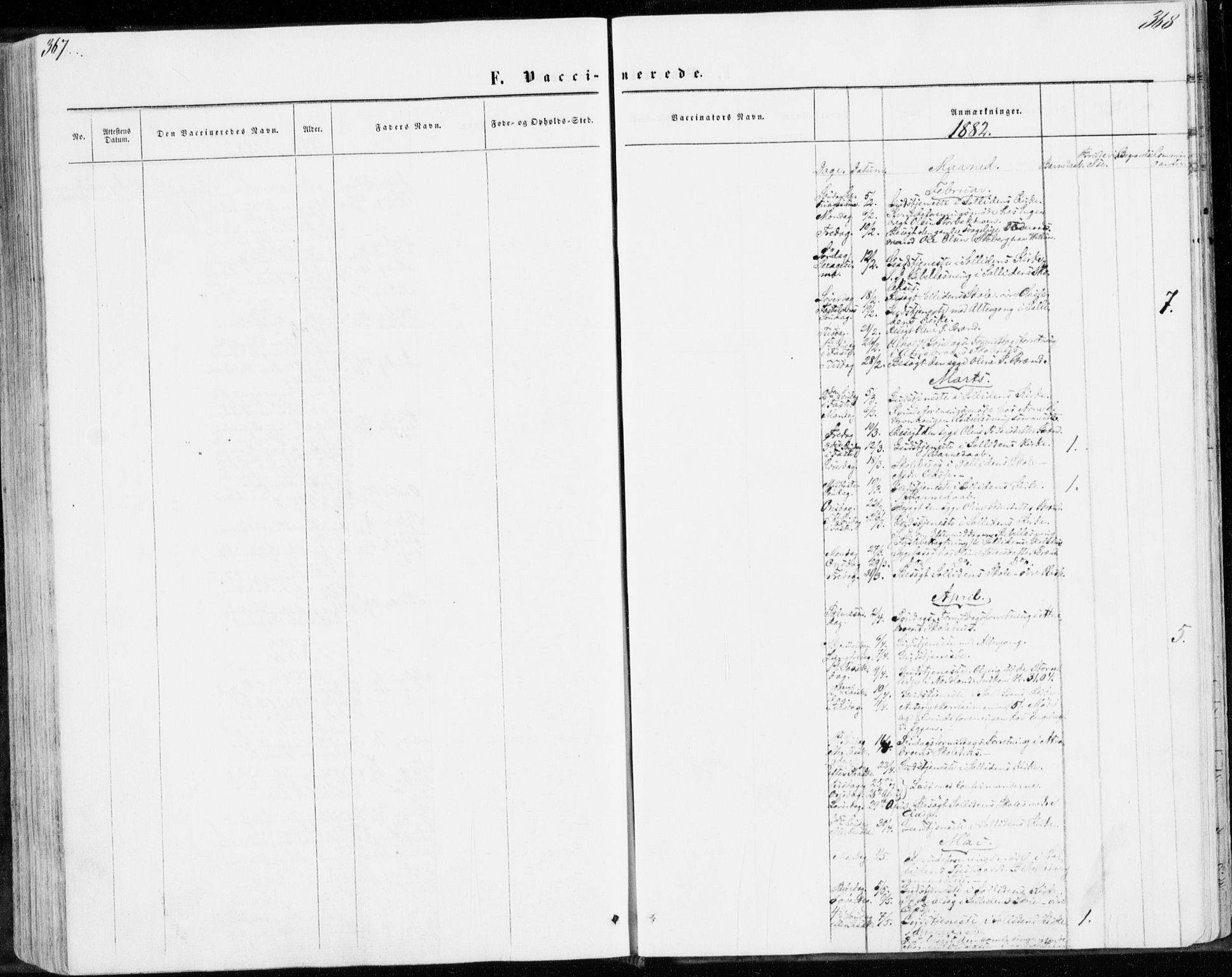 Sollia prestekontor, AV/SAH-PREST-050/H/Ha/Haa/L0001: Parish register (official) no. 1, 1856-1885, p. 367-368