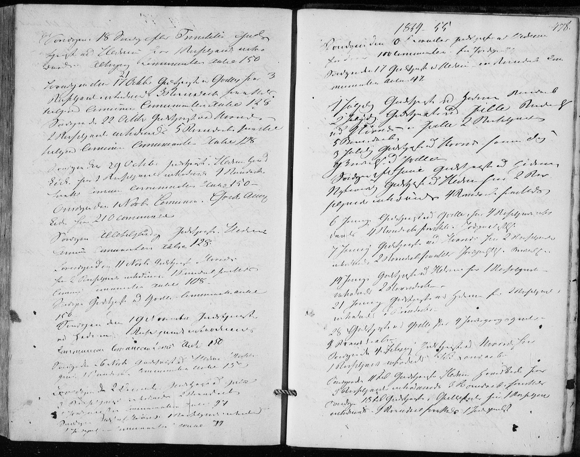 Hedrum kirkebøker, SAKO/A-344/F/Fa/L0006: Parish register (official) no. I 6, 1849-1857, p. 478