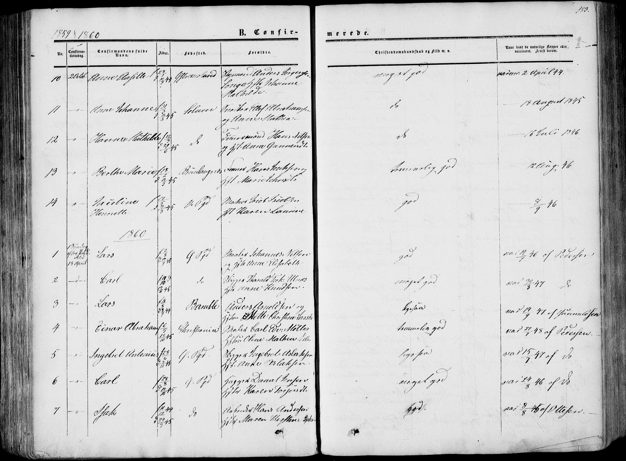Porsgrunn kirkebøker , SAKO/A-104/F/Fa/L0007: Parish register (official) no. 7, 1858-1877, p. 183
