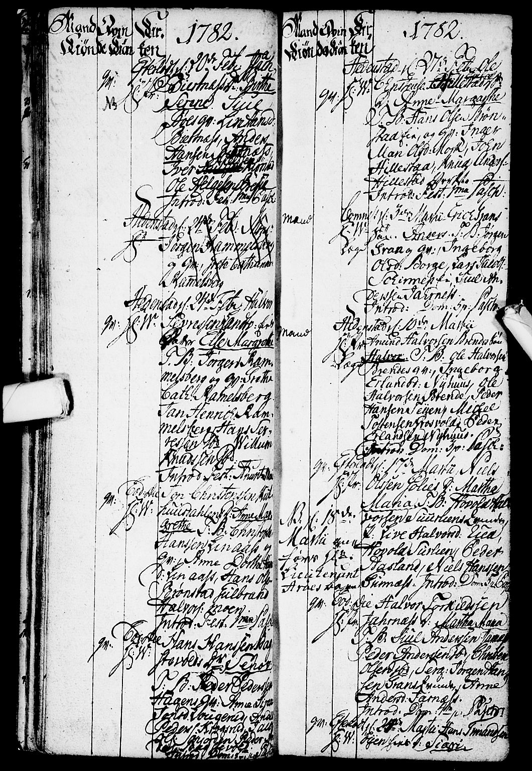 Sandsvær kirkebøker, AV/SAKO-A-244/G/Ga/L0001: Parish register (copy) no. I 1, 1775-1786