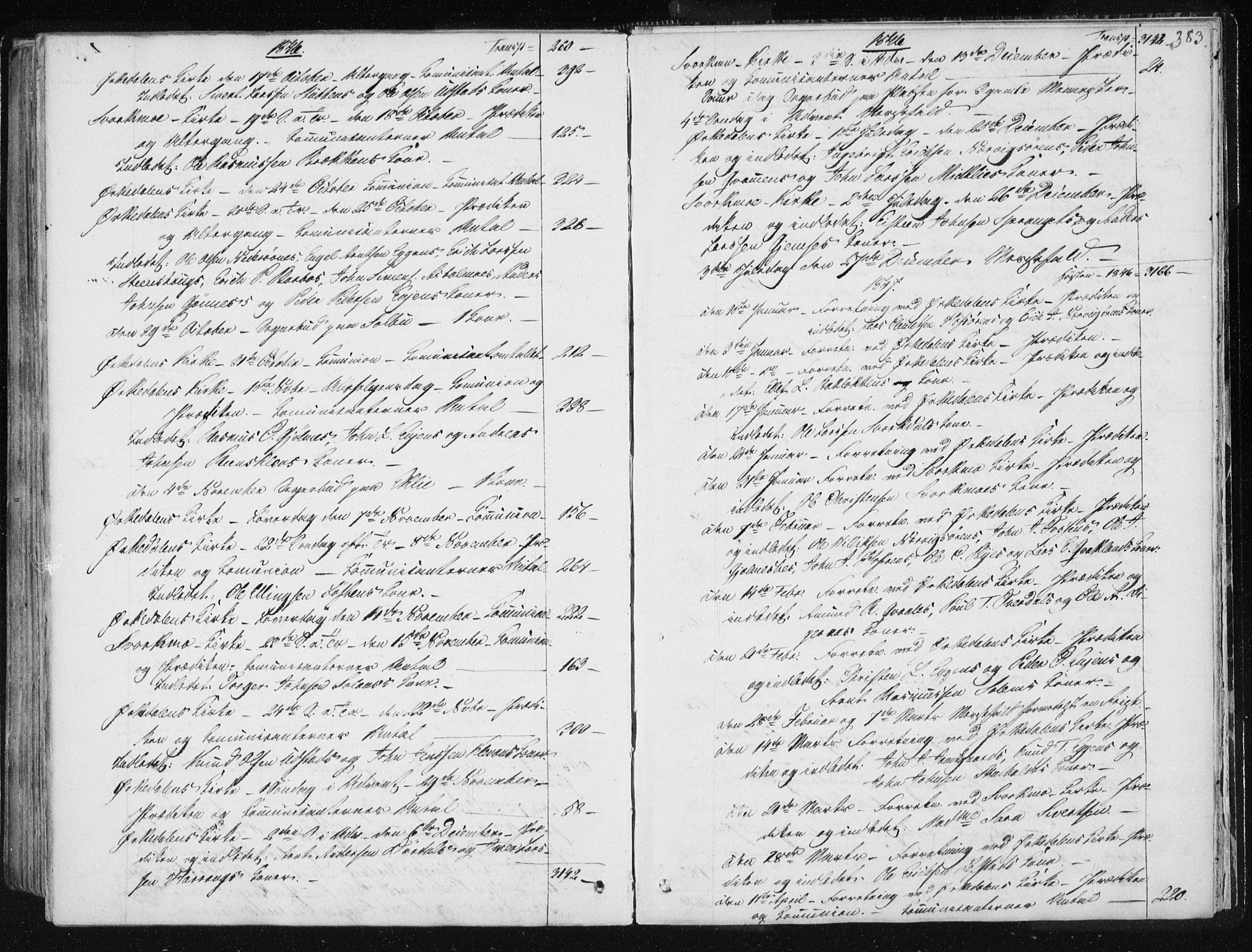 Ministerialprotokoller, klokkerbøker og fødselsregistre - Sør-Trøndelag, SAT/A-1456/668/L0805: Parish register (official) no. 668A05, 1840-1853, p. 383