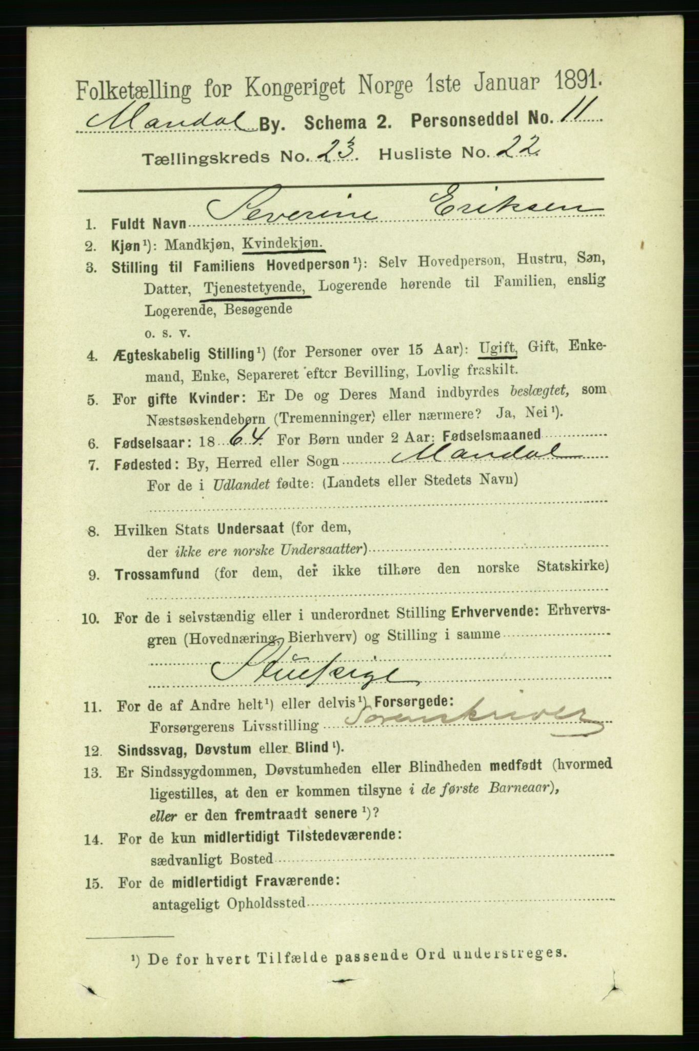 RA, 1891 census for 1002 Mandal, 1891, p. 4428