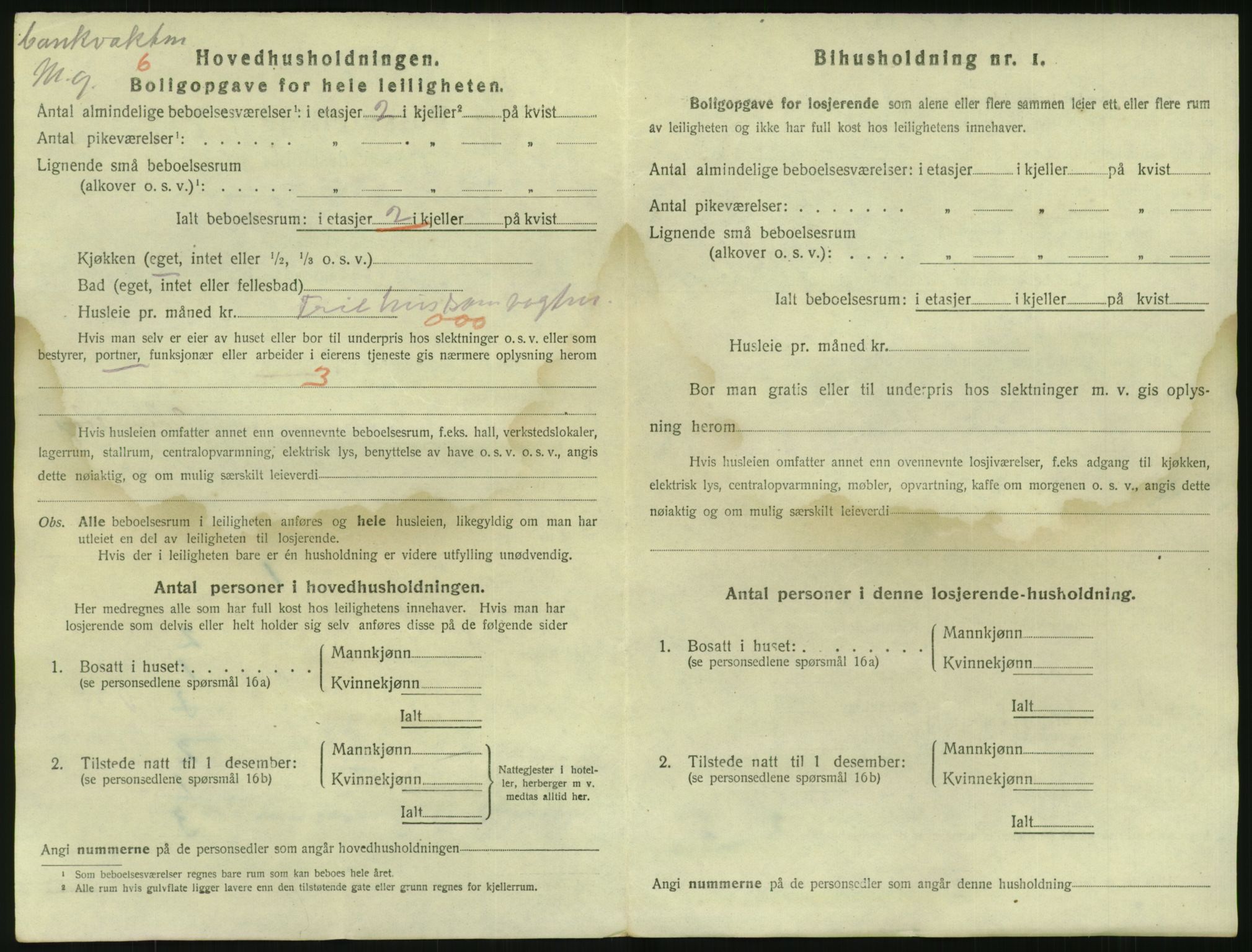 SAO, 1920 census for Kristiania, 1920, p. 116892