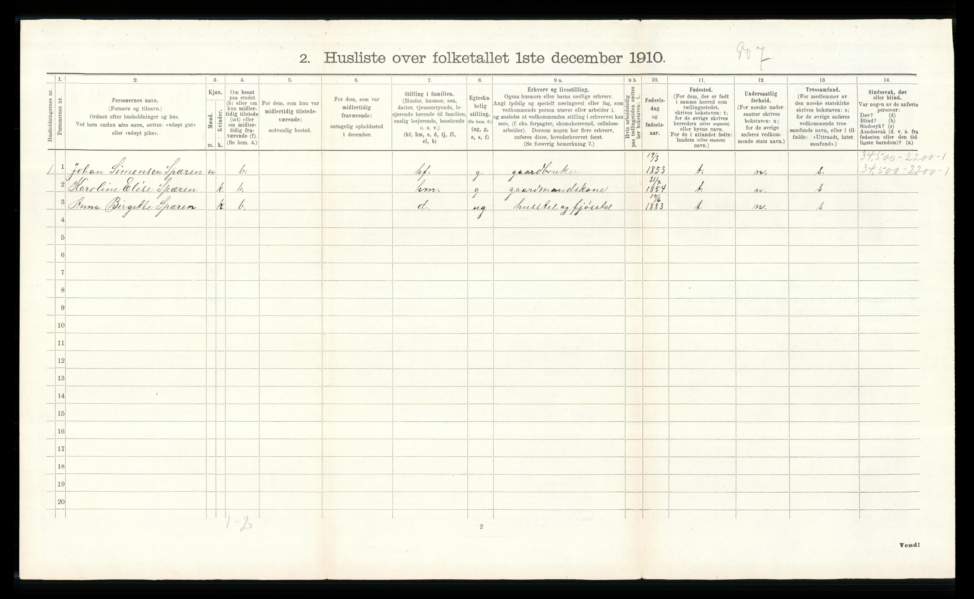 RA, 1910 census for Øvre Eiker, 1910, p. 368