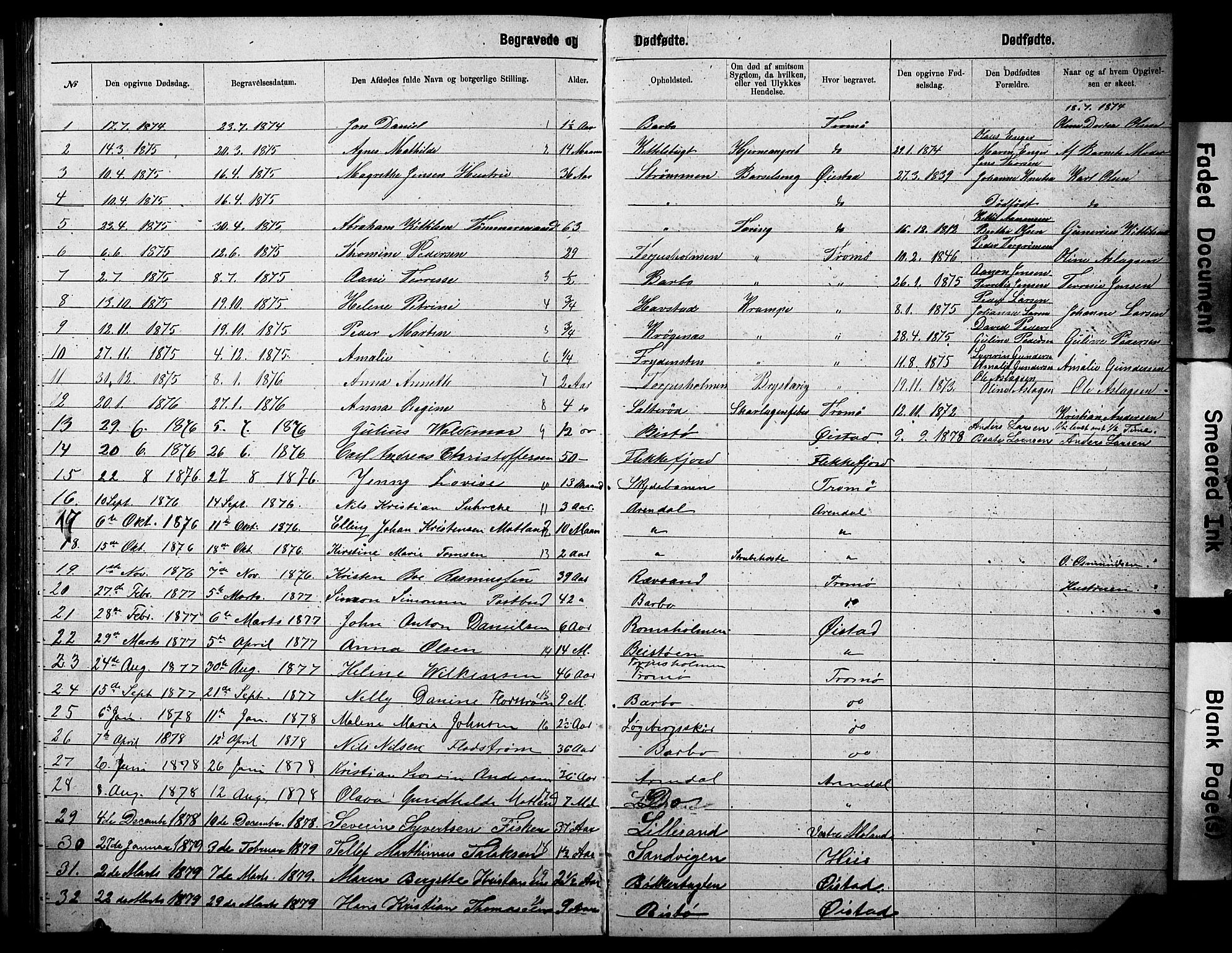 Metodistmenigheten, Arendal, AV/SAK-1292-0011/F/Fa/L0002: Dissenter register no. F-3, 1867-1884