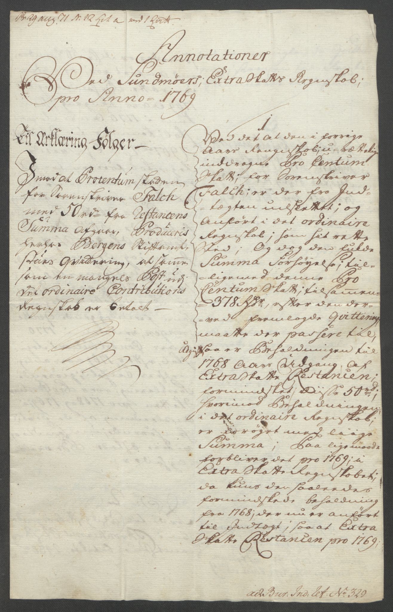 Rentekammeret inntil 1814, Reviderte regnskaper, Fogderegnskap, RA/EA-4092/R54/L3645: Ekstraskatten Sunnmøre, 1762-1772, p. 187