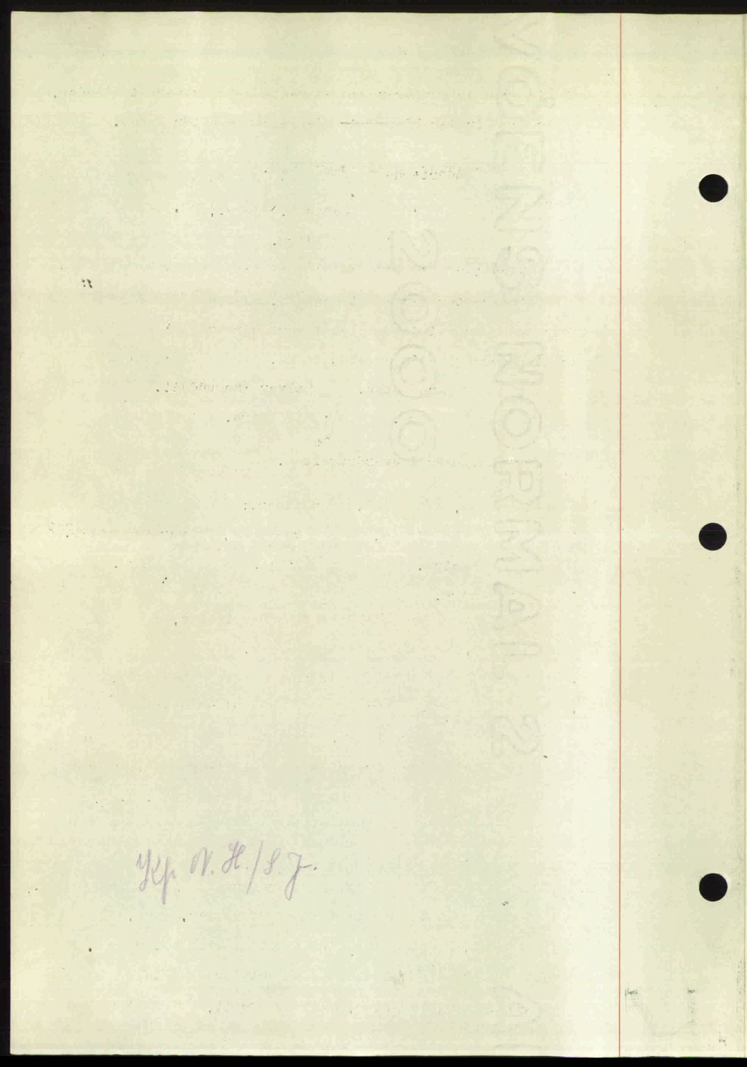 Nordmøre sorenskriveri, AV/SAT-A-4132/1/2/2Ca: Mortgage book no. A106, 1947-1947, Diary no: : 2836/1947