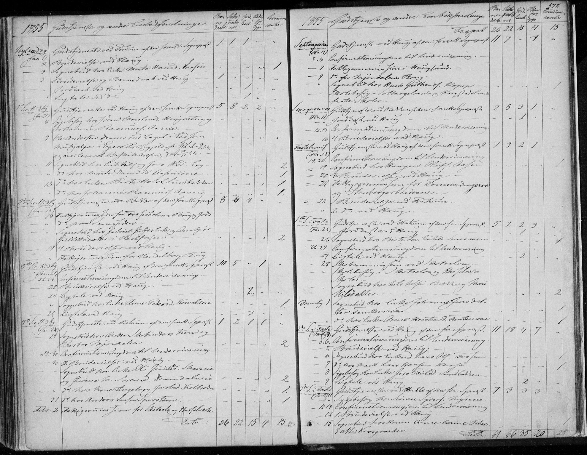 Eiker kirkebøker, AV/SAKO-A-4/F/Fa/L0015b: Parish register (official) no. I 15B, 1854-1860, p. 578