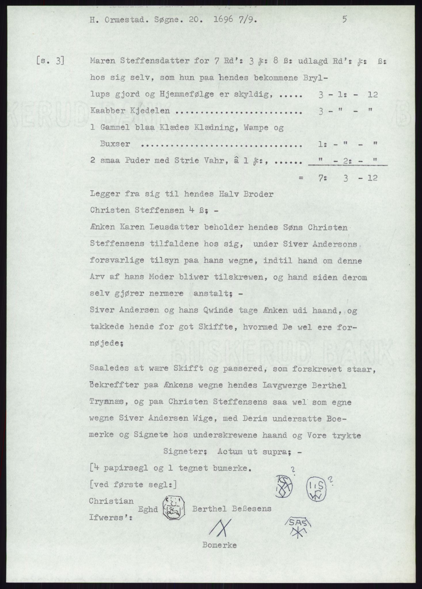 Samlinger til kildeutgivelse, Diplomavskriftsamlingen, AV/RA-EA-4053/H/Ha, p. 2276