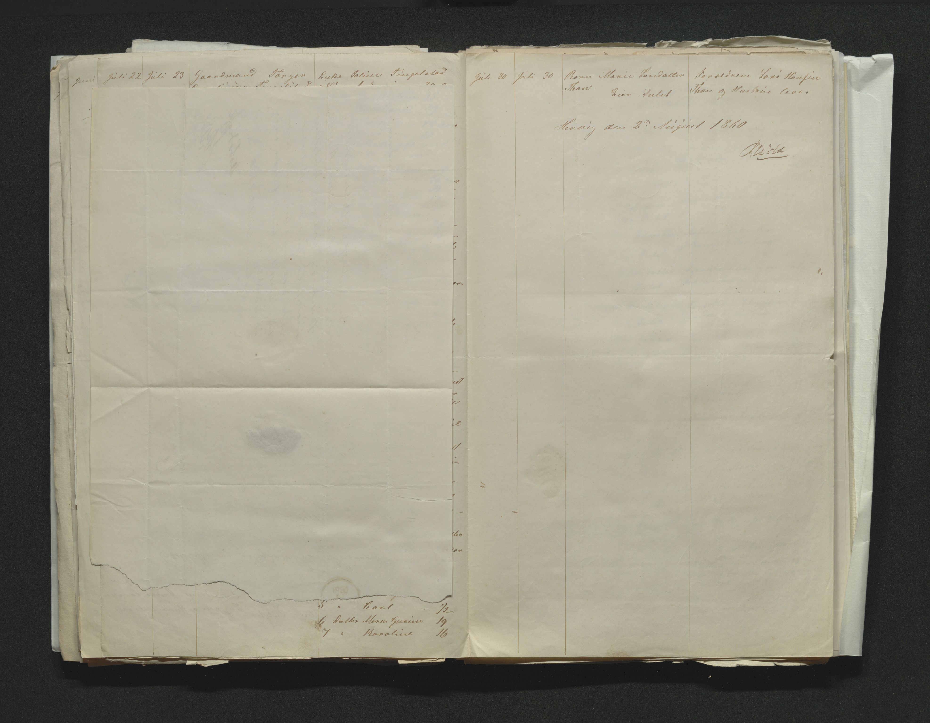 Eiker, Modum og Sigdal sorenskriveri, AV/SAKO-A-123/H/Ha/Hab/L0010: Dødsfallsmeldinger, 1858-1861, p. 327