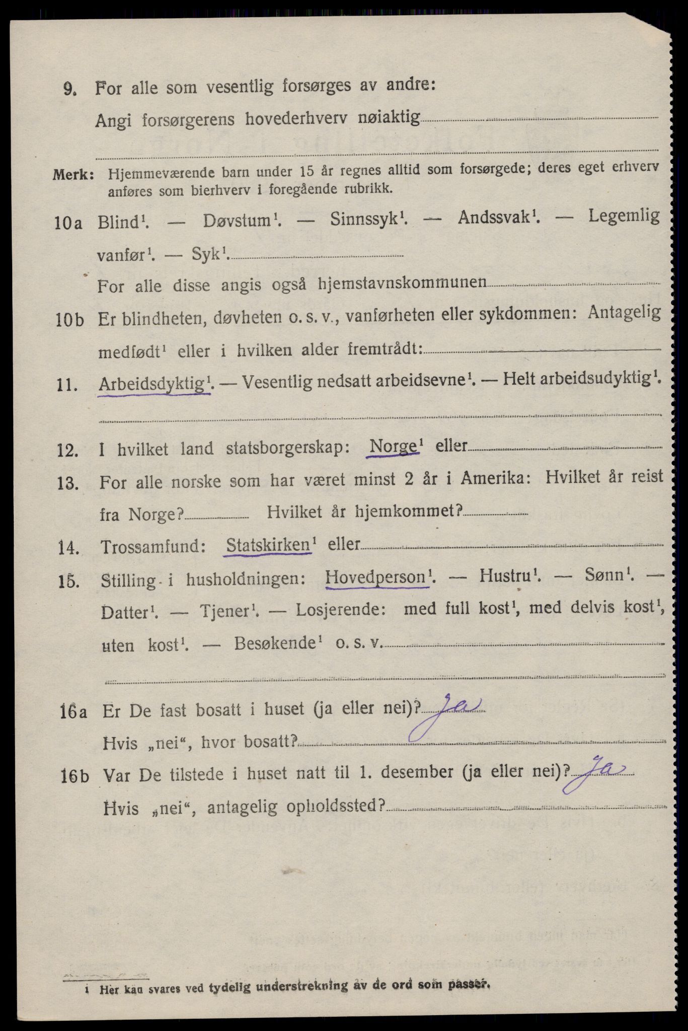 SAST, 1920 census for Årdal, 1920, p. 359