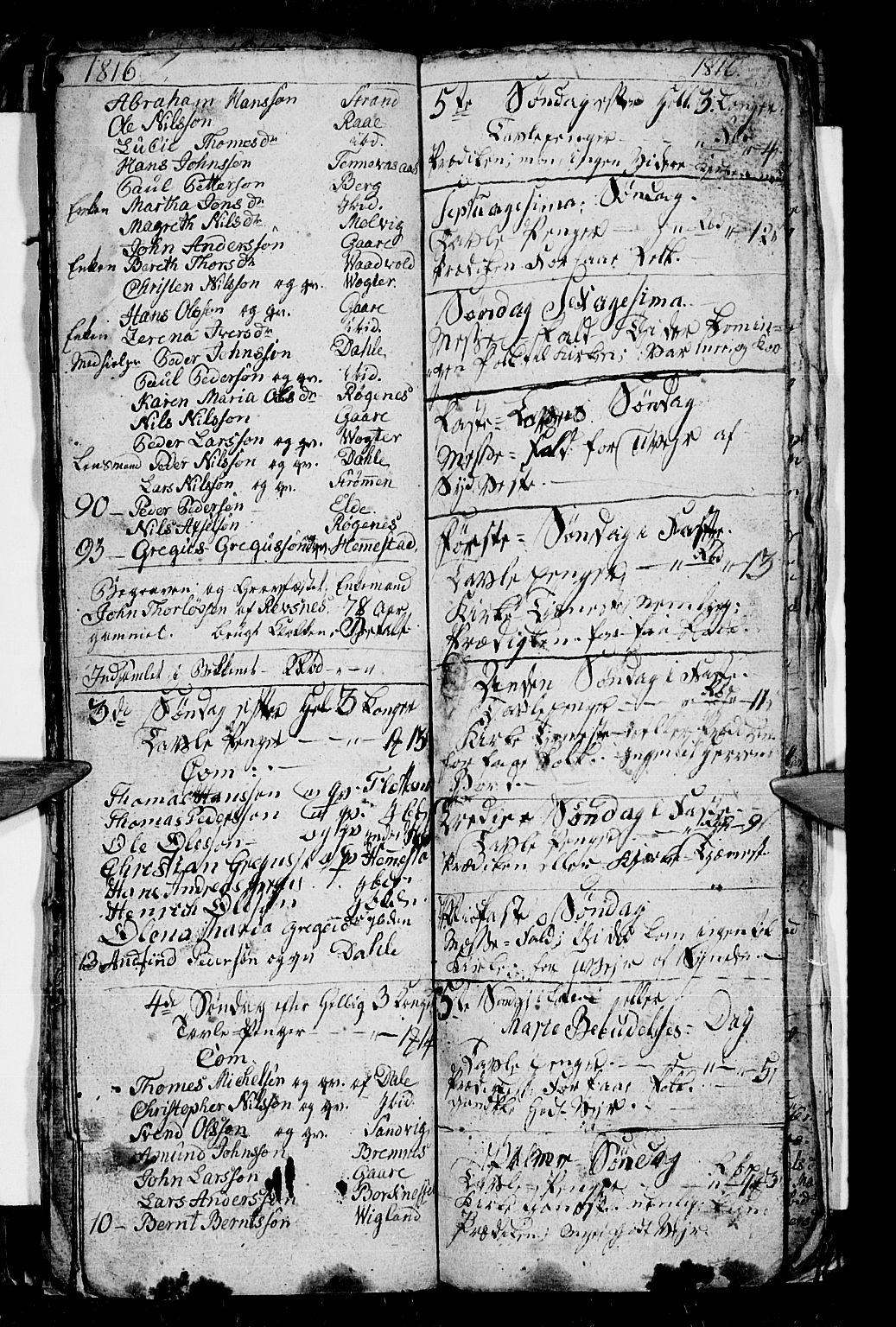 Kvæfjord sokneprestkontor, AV/SATØ-S-1323/G/Ga/Gab/L0001klokker: Parish register (copy) no. 1, 1806-1824