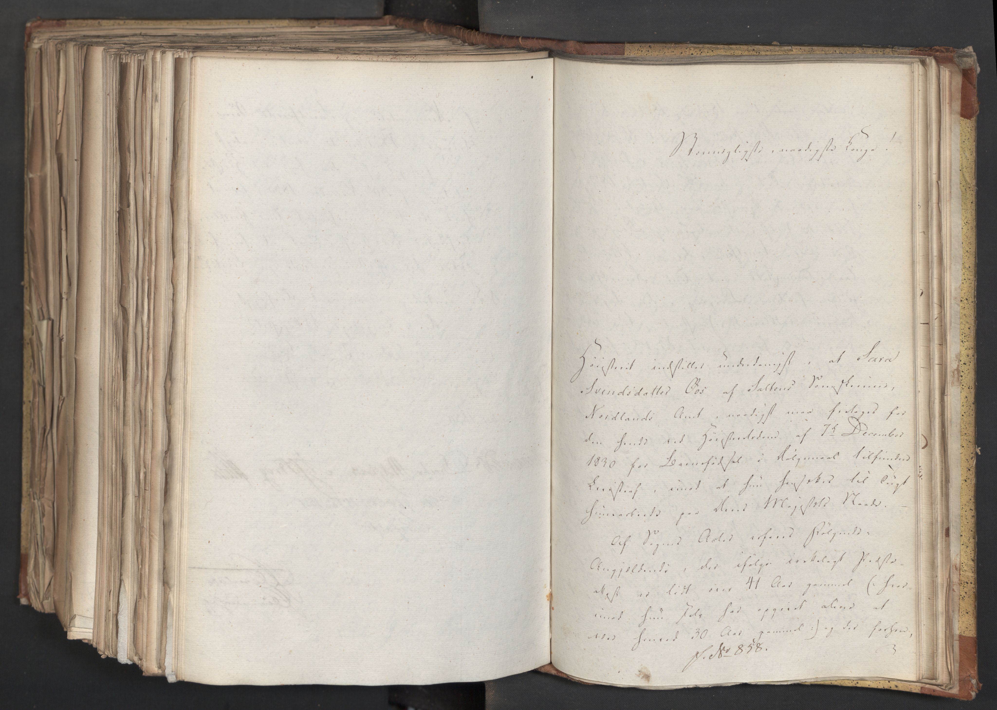 Statsrådsavdelingen i Stockholm, AV/RA-S-1003/D/Da/L0068: Regjeringsinnstillinger nr. 660-876, 1830, p. 733