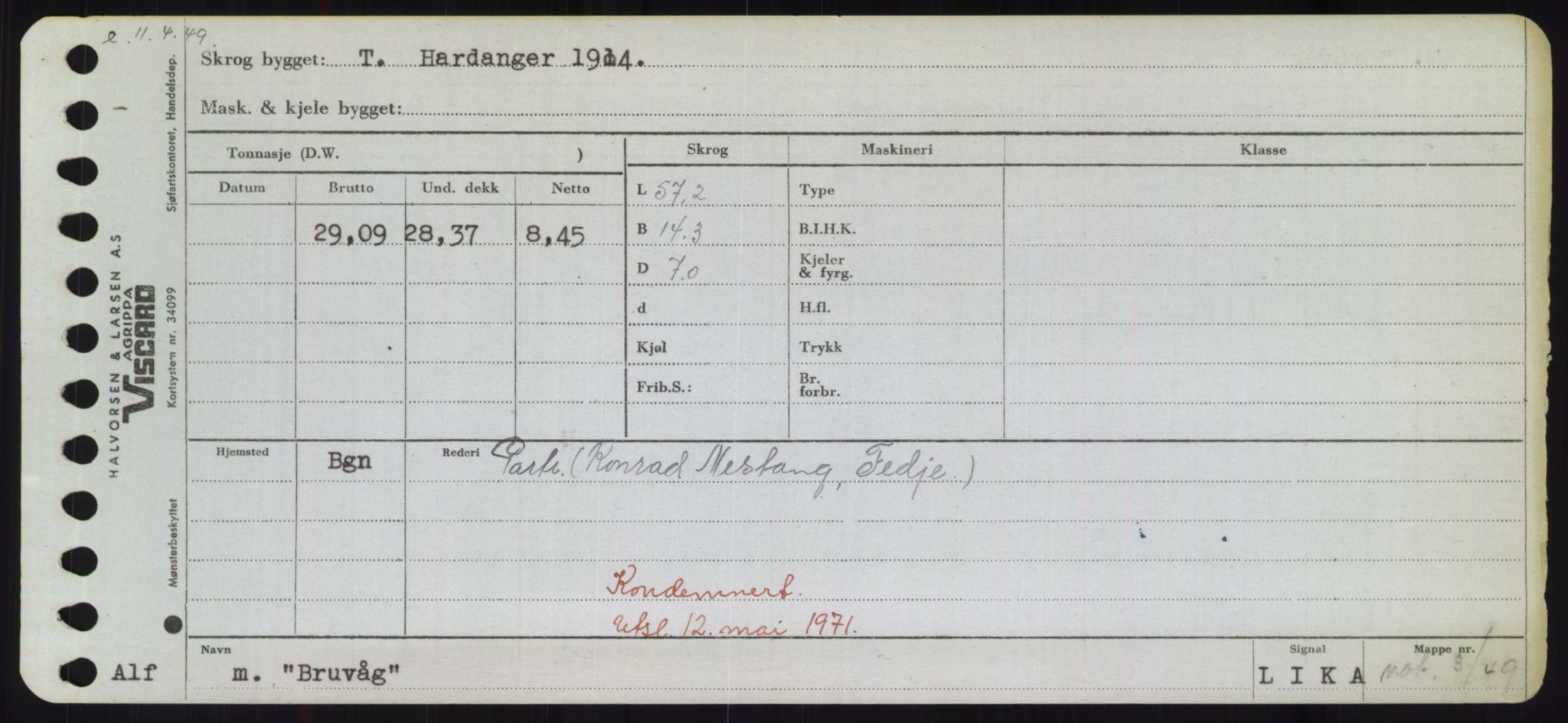 Sjøfartsdirektoratet med forløpere, Skipsmålingen, AV/RA-S-1627/H/Hd/L0005: Fartøy, Br-Byg, p. 453