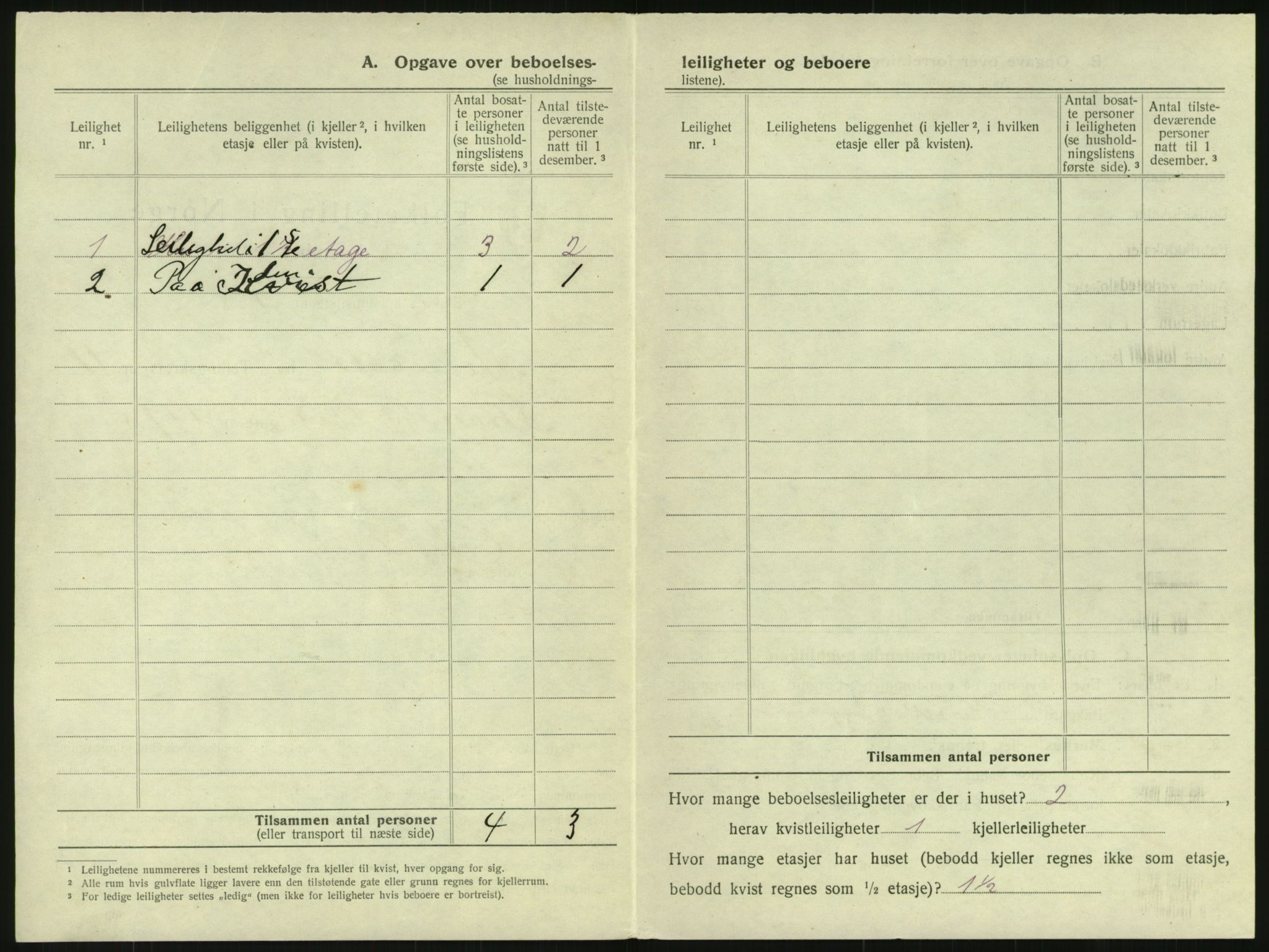 SAK, 1920 census for Arendal, 1920, p. 1479