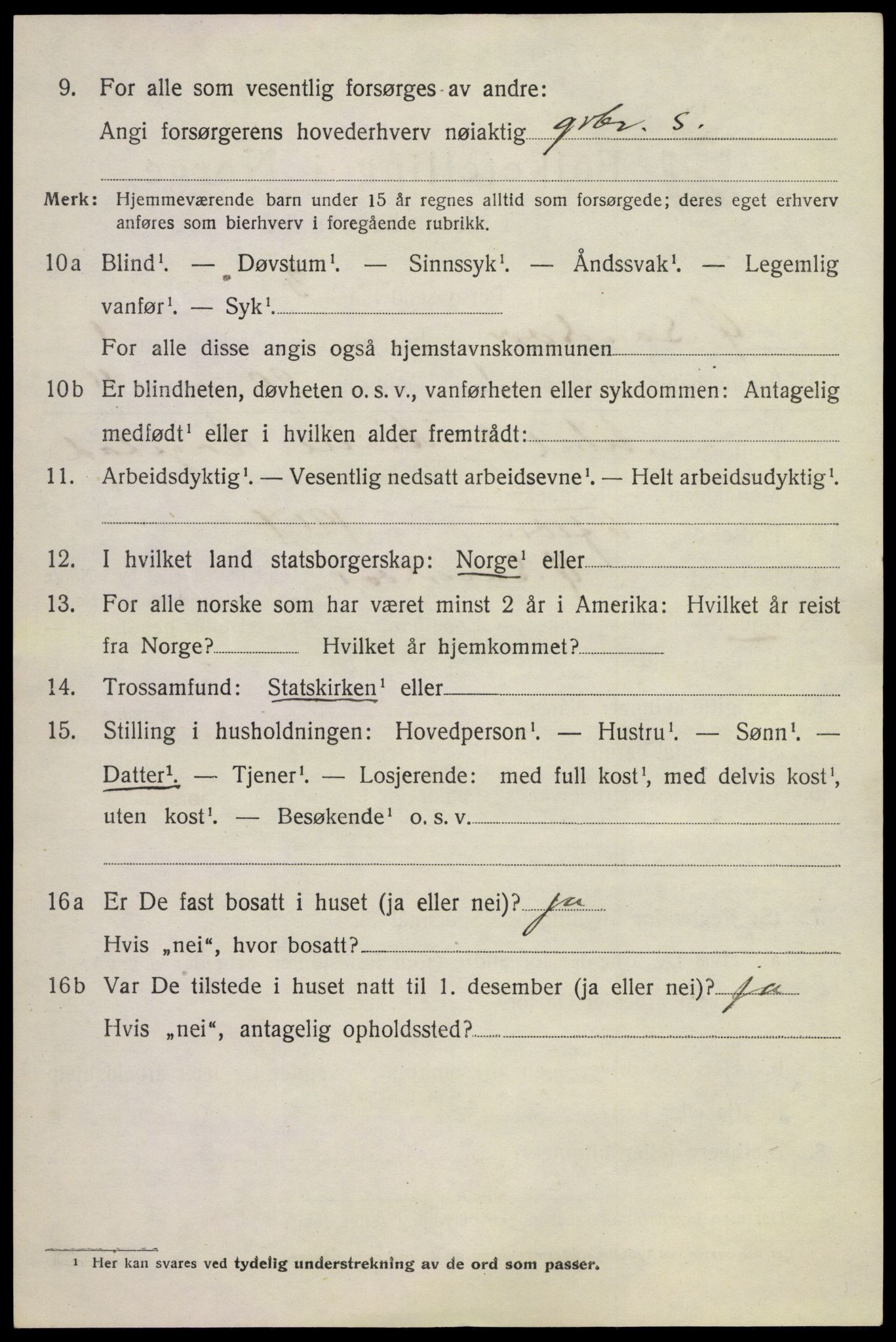 SAKO, 1920 census for Øvre Sandsvær, 1920, p. 917