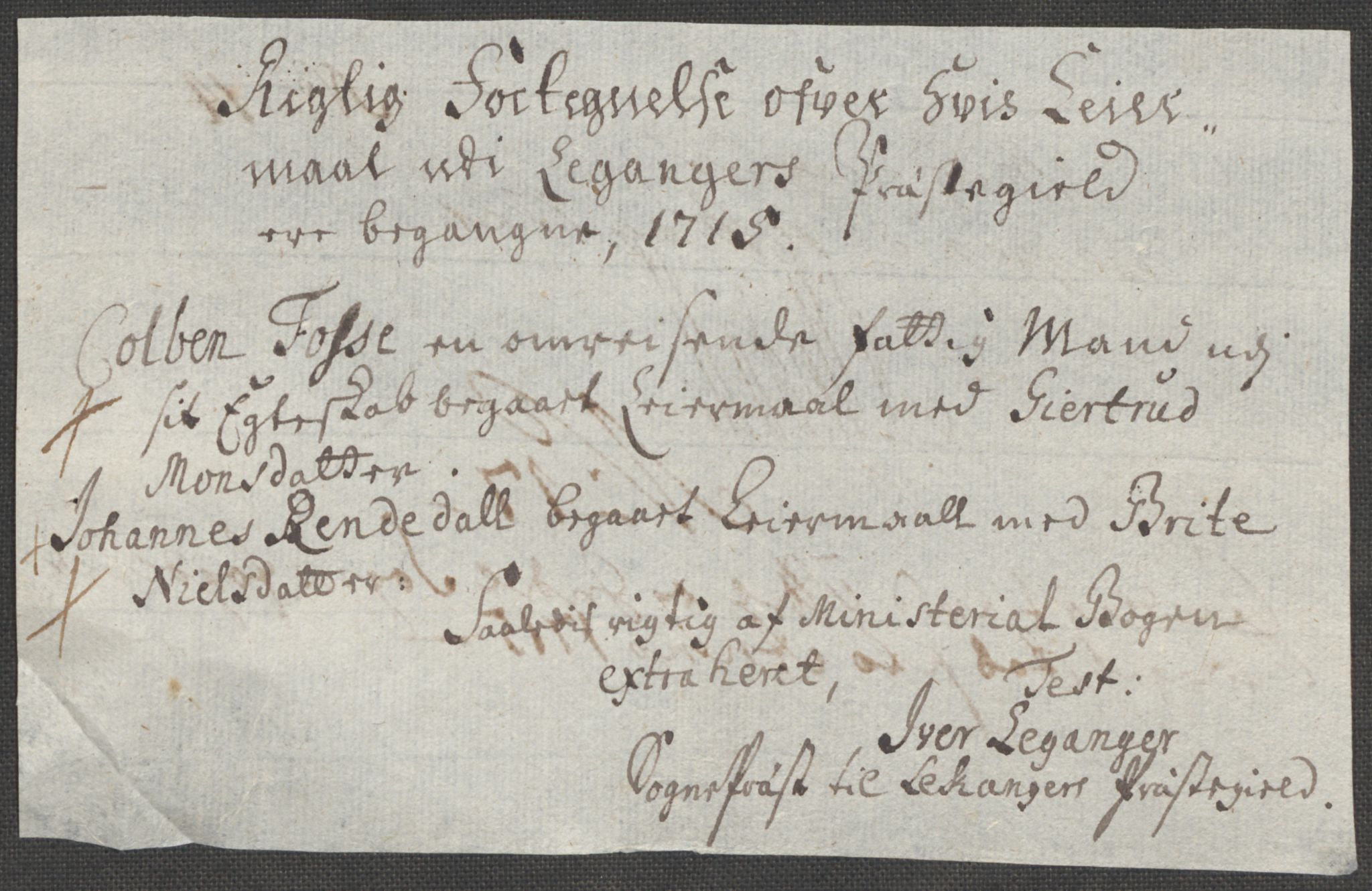 Rentekammeret inntil 1814, Reviderte regnskaper, Fogderegnskap, AV/RA-EA-4092/R52/L3320: Fogderegnskap Sogn, 1715-1716, p. 95