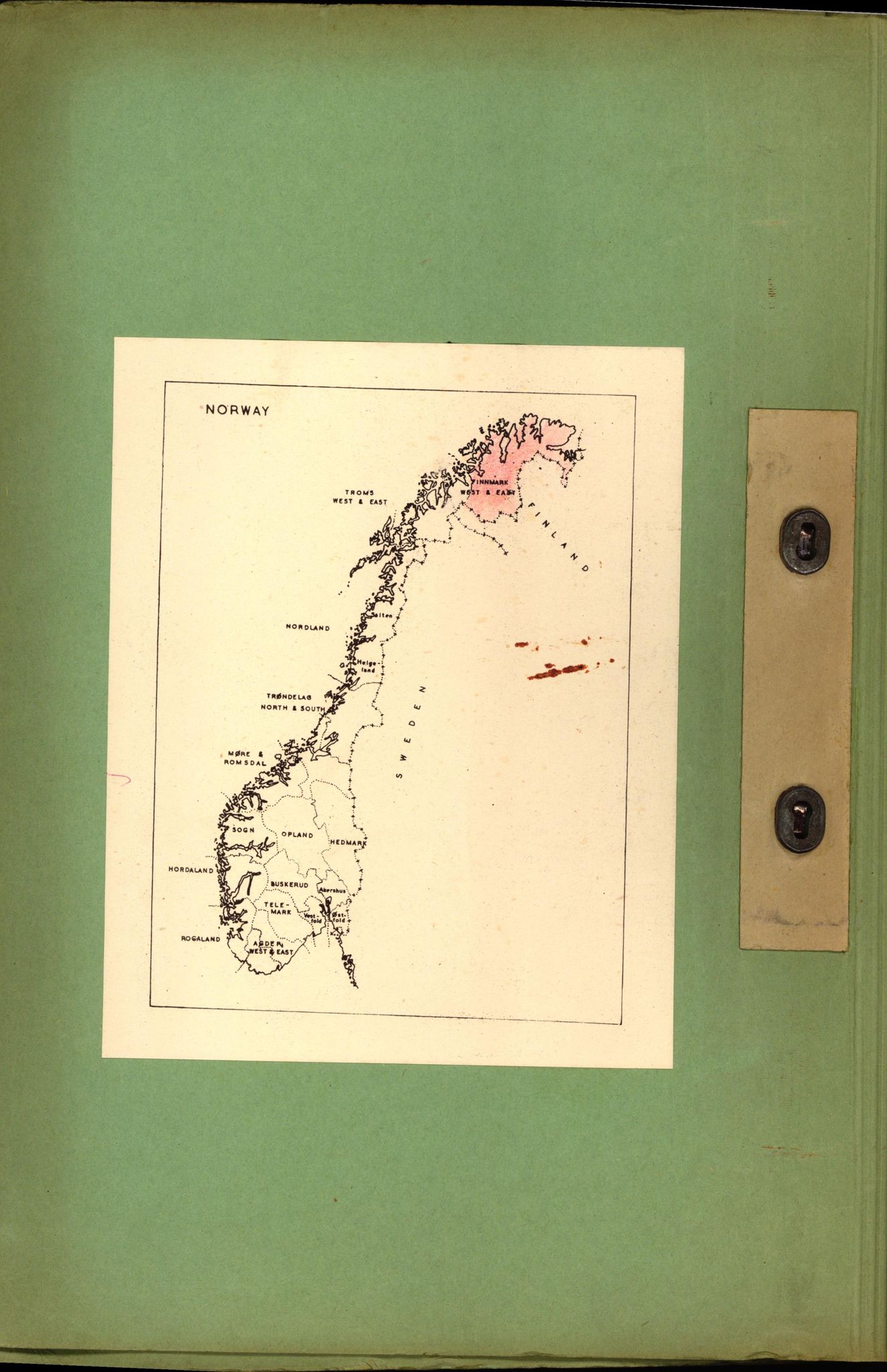 Forsvaret, Forsvarets overkommando II, RA/RAFA-3915/D/Dd/L0003: Buskerud, 1943-1945, p. 2