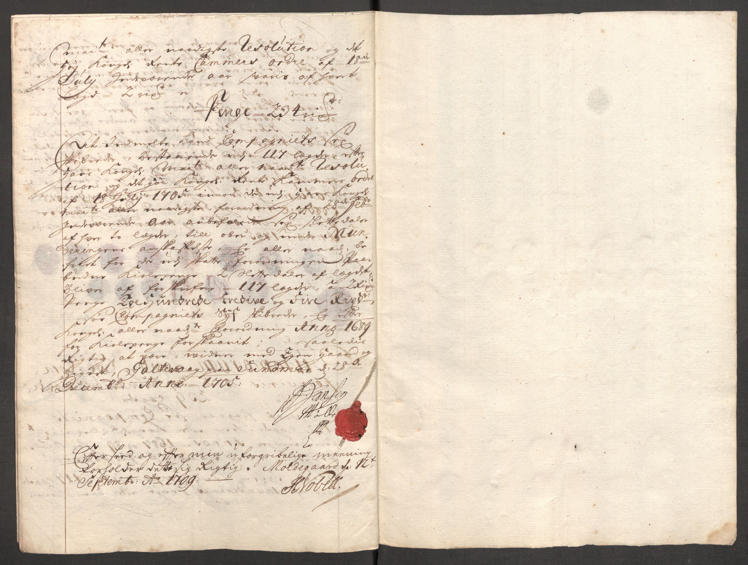 Rentekammeret inntil 1814, Reviderte regnskaper, Fogderegnskap, AV/RA-EA-4092/R54/L3560: Fogderegnskap Sunnmøre, 1704-1705, p. 417