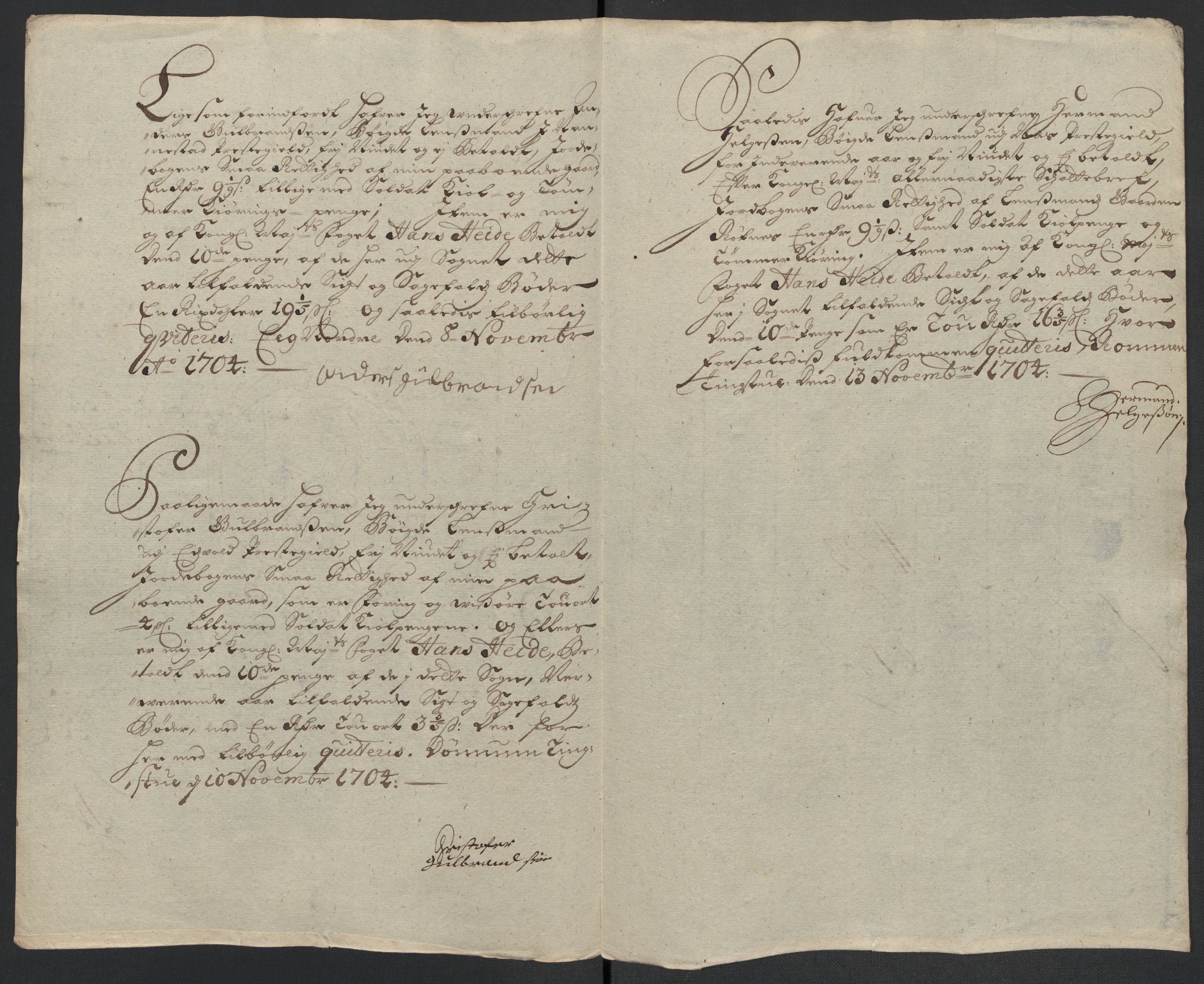 Rentekammeret inntil 1814, Reviderte regnskaper, Fogderegnskap, AV/RA-EA-4092/R12/L0717: Fogderegnskap Øvre Romerike, 1704-1705, p. 231