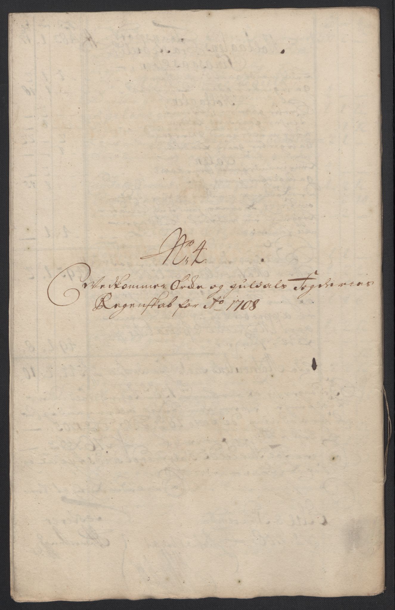 Rentekammeret inntil 1814, Reviderte regnskaper, Fogderegnskap, RA/EA-4092/R60/L3958: Fogderegnskap Orkdal og Gauldal, 1708, p. 193