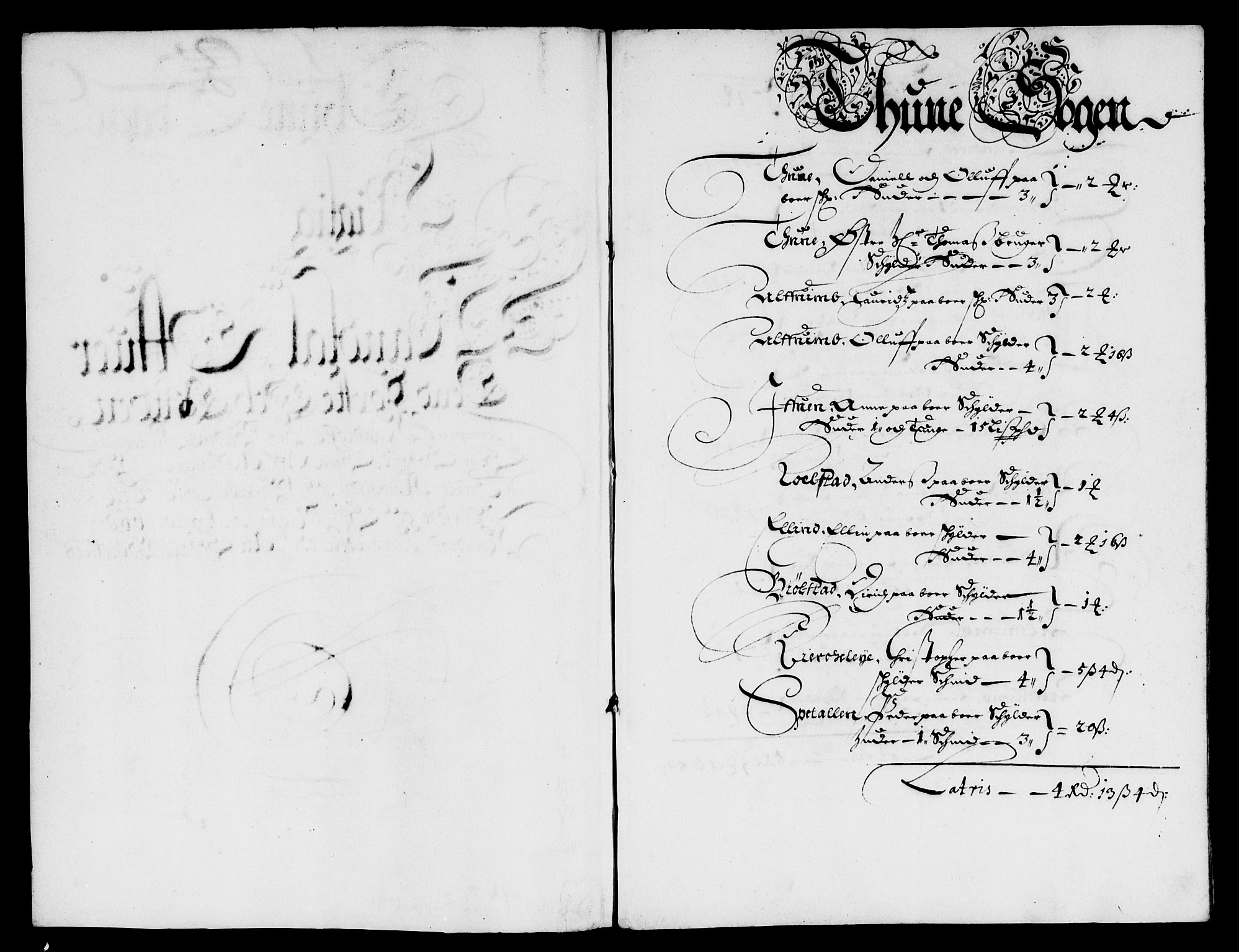 Rentekammeret inntil 1814, Reviderte regnskaper, Lensregnskaper, AV/RA-EA-5023/R/Rb/Rbc/L0013: Tune, Åbygge og Veme len, 1665-1669