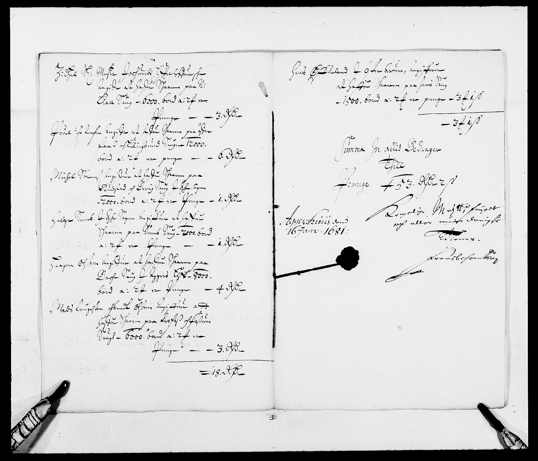 Rentekammeret inntil 1814, Reviderte regnskaper, Fogderegnskap, AV/RA-EA-4092/R08/L0417: Fogderegnskap Aker, 1678-1681, p. 156