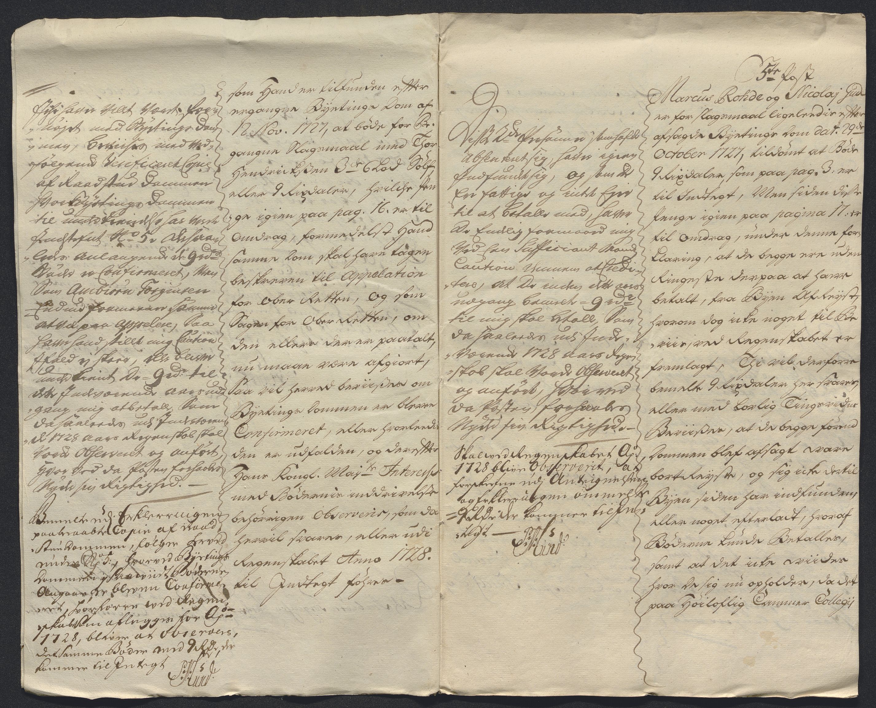 Rentekammeret inntil 1814, Reviderte regnskaper, Byregnskaper, AV/RA-EA-4066/R/Rm/L0286: [M19] Sikt og sakefall, 1719-1727, p. 668